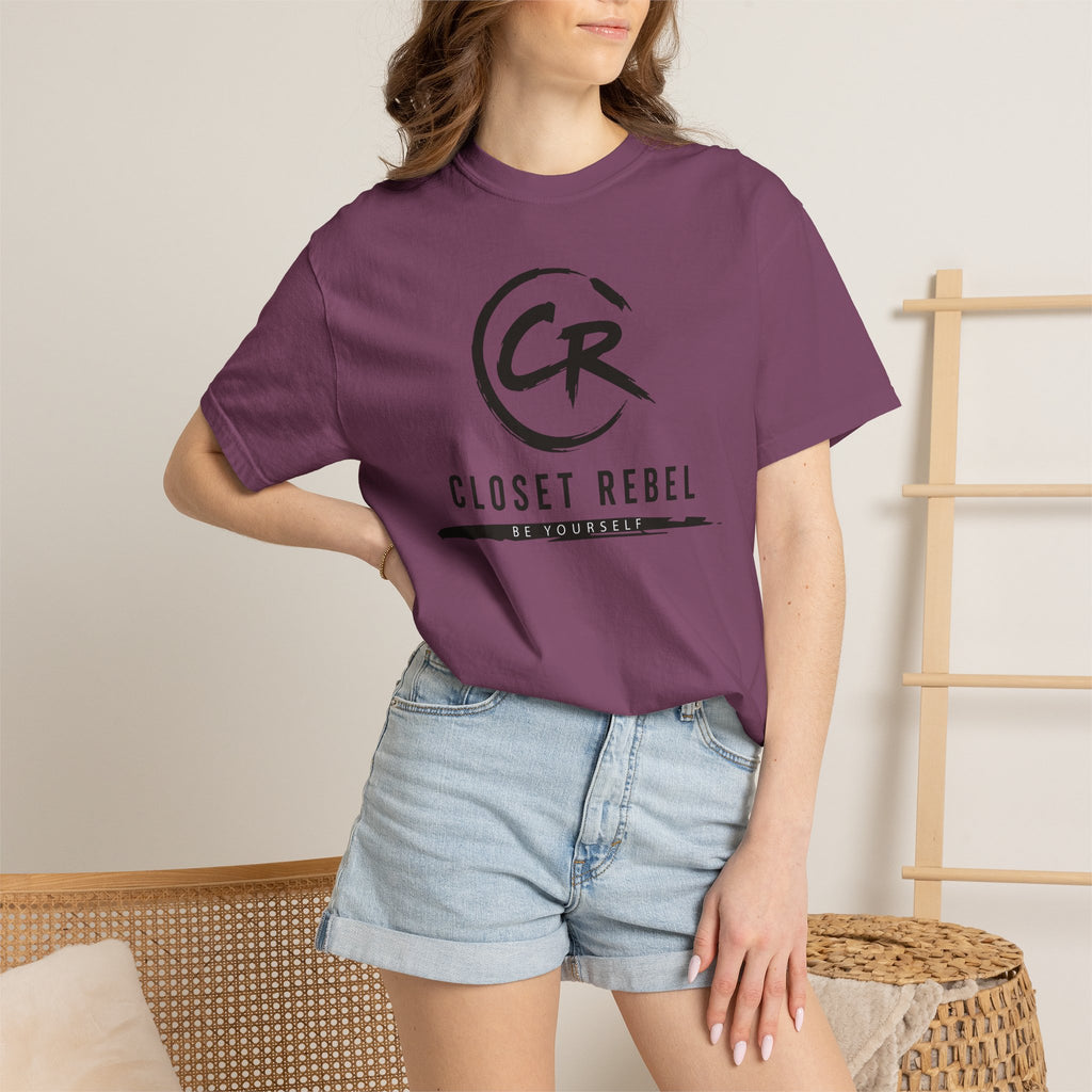 Closet Rebel Logo T-Shirt — Minimal Vintage Streetwear Tee