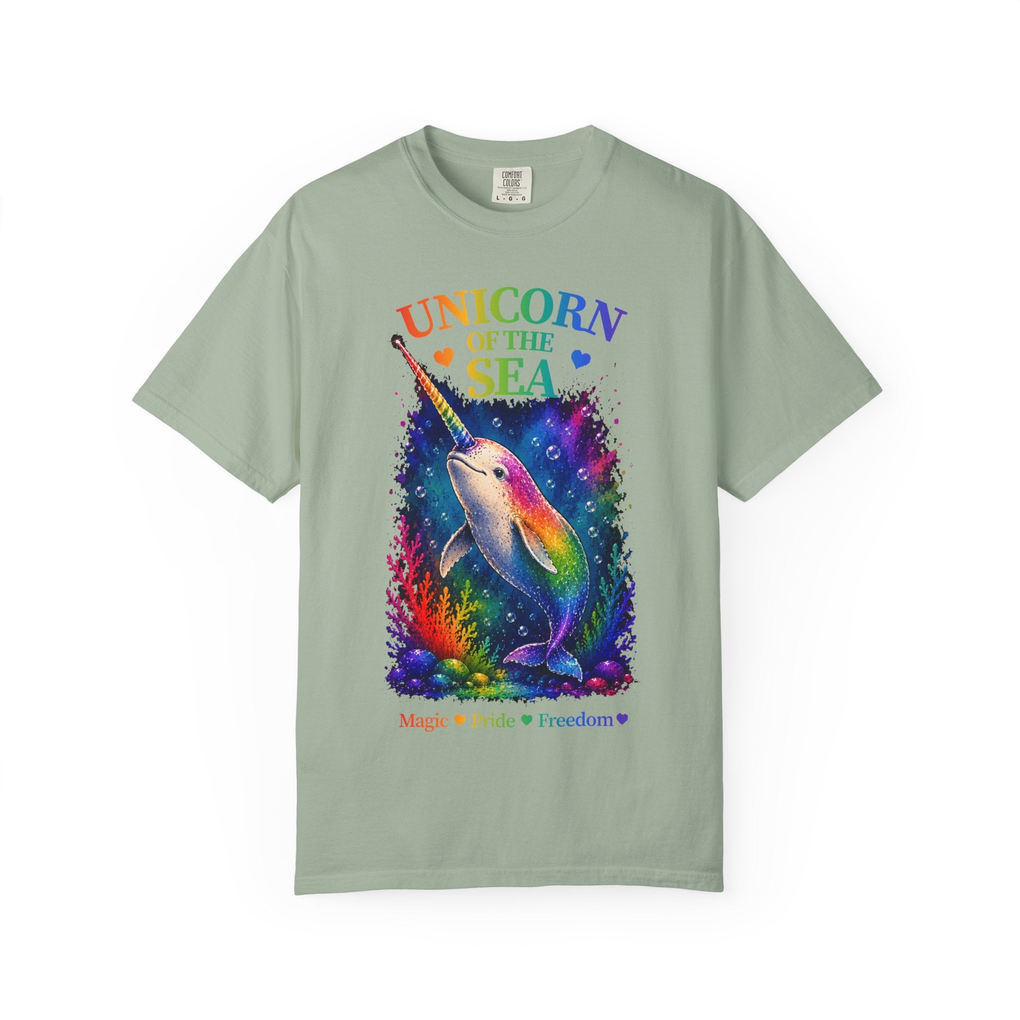 Copy of Go With Your Pride Jellyfish T-Shirt — Rainbow LGBTQ+ Pride Tee