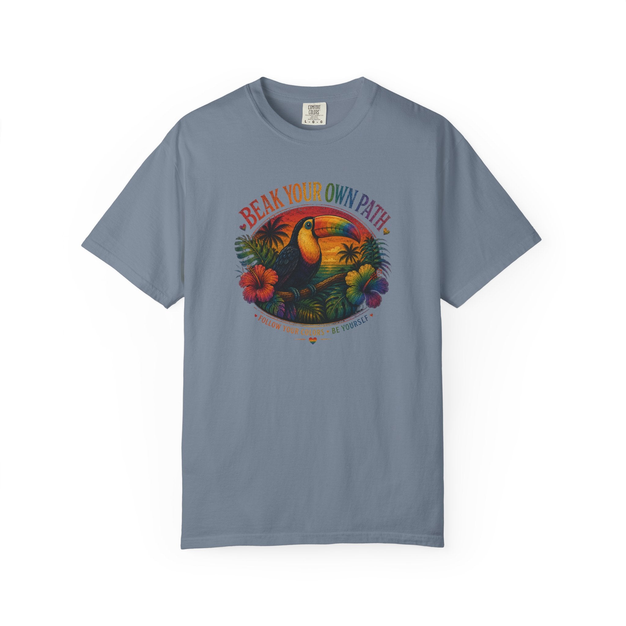 Toucan 'Beak Your Own Path' Graphic T-Shirt