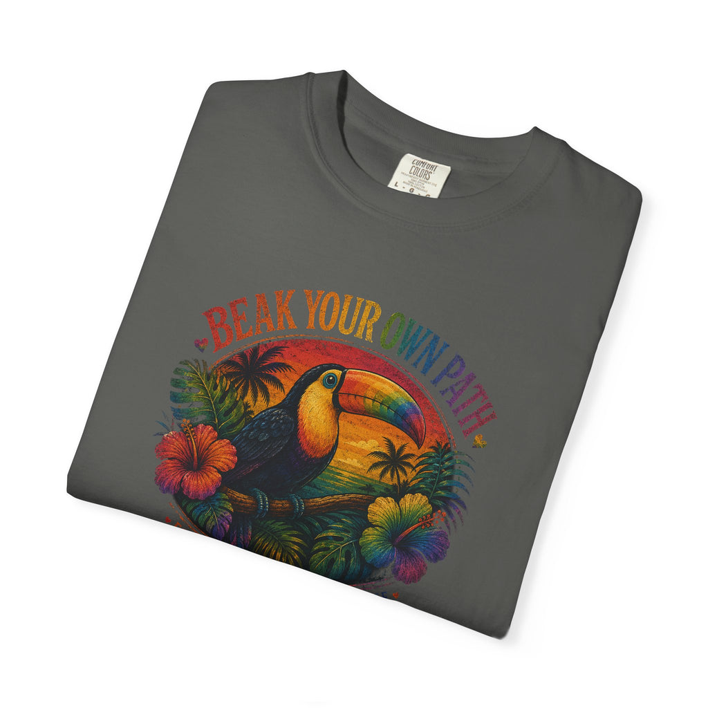 Toucan 'Beak Your Own Path' Graphic T-Shirt
