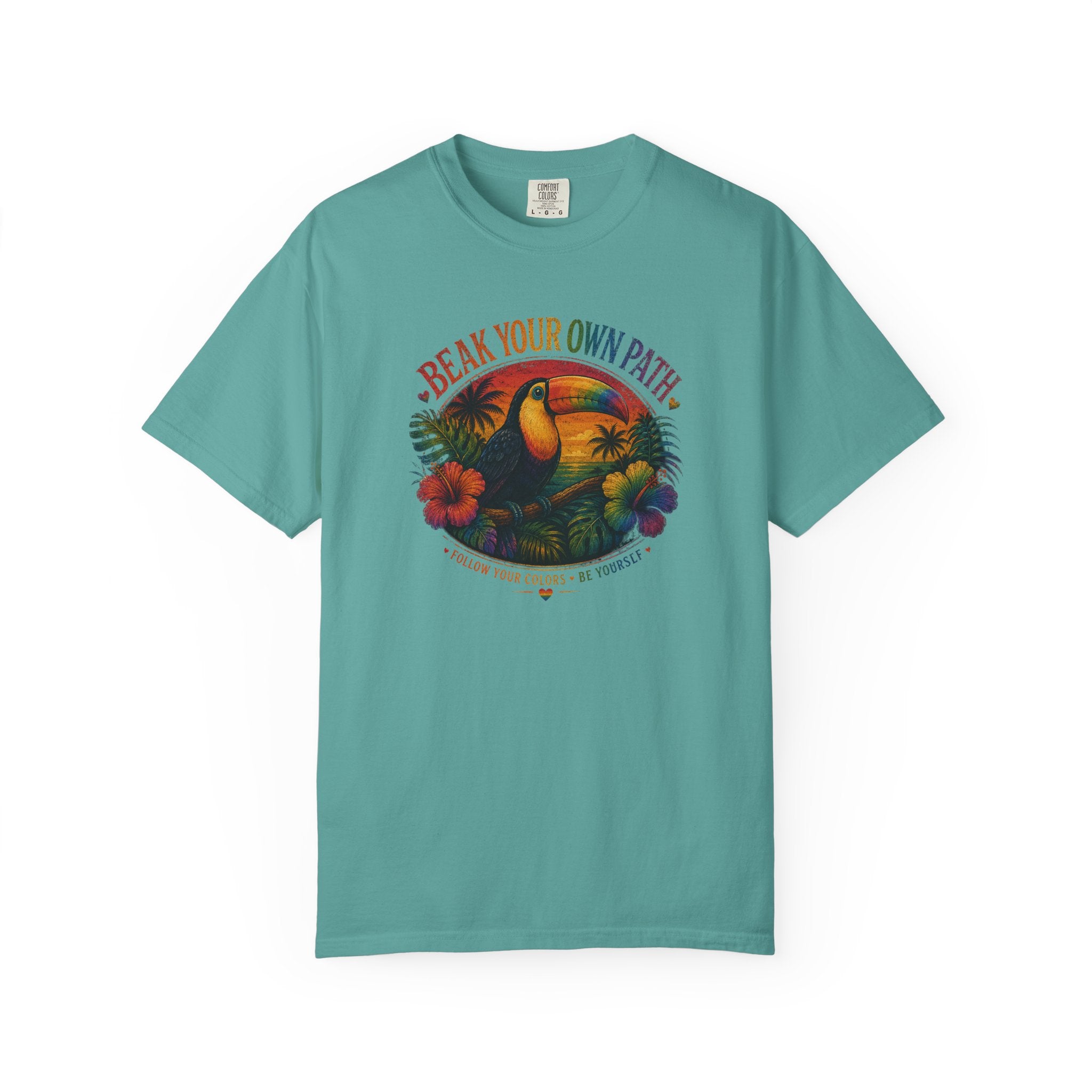 Toucan 'Beak Your Own Path' Graphic T-Shirt