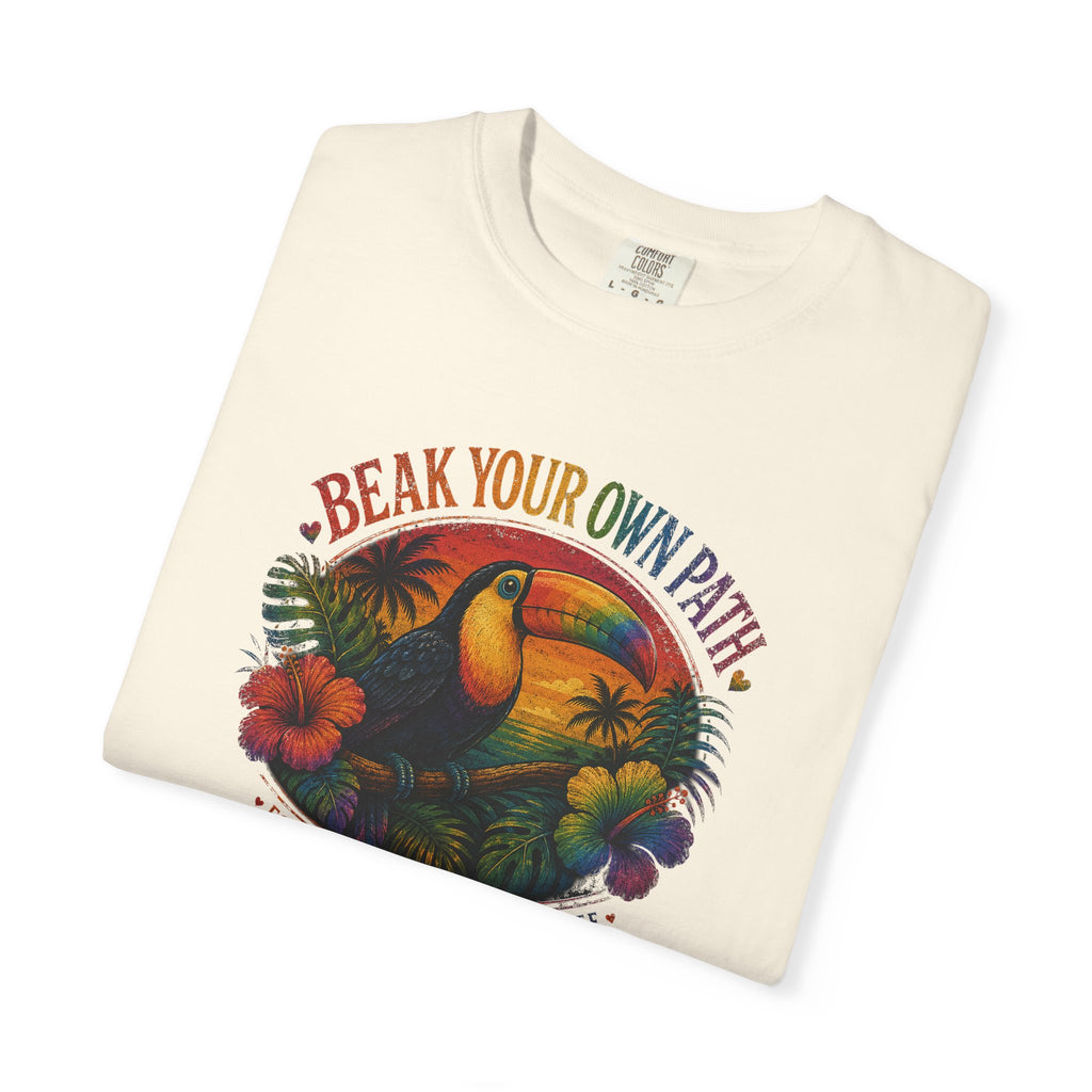 Toucan 'Beak Your Own Path' Graphic T-Shirt