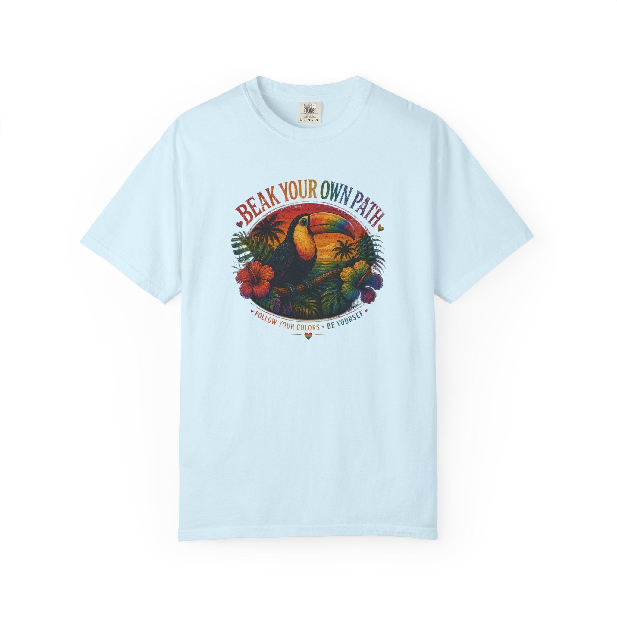 Toucan 'Beak Your Own Path' Graphic T-Shirt
