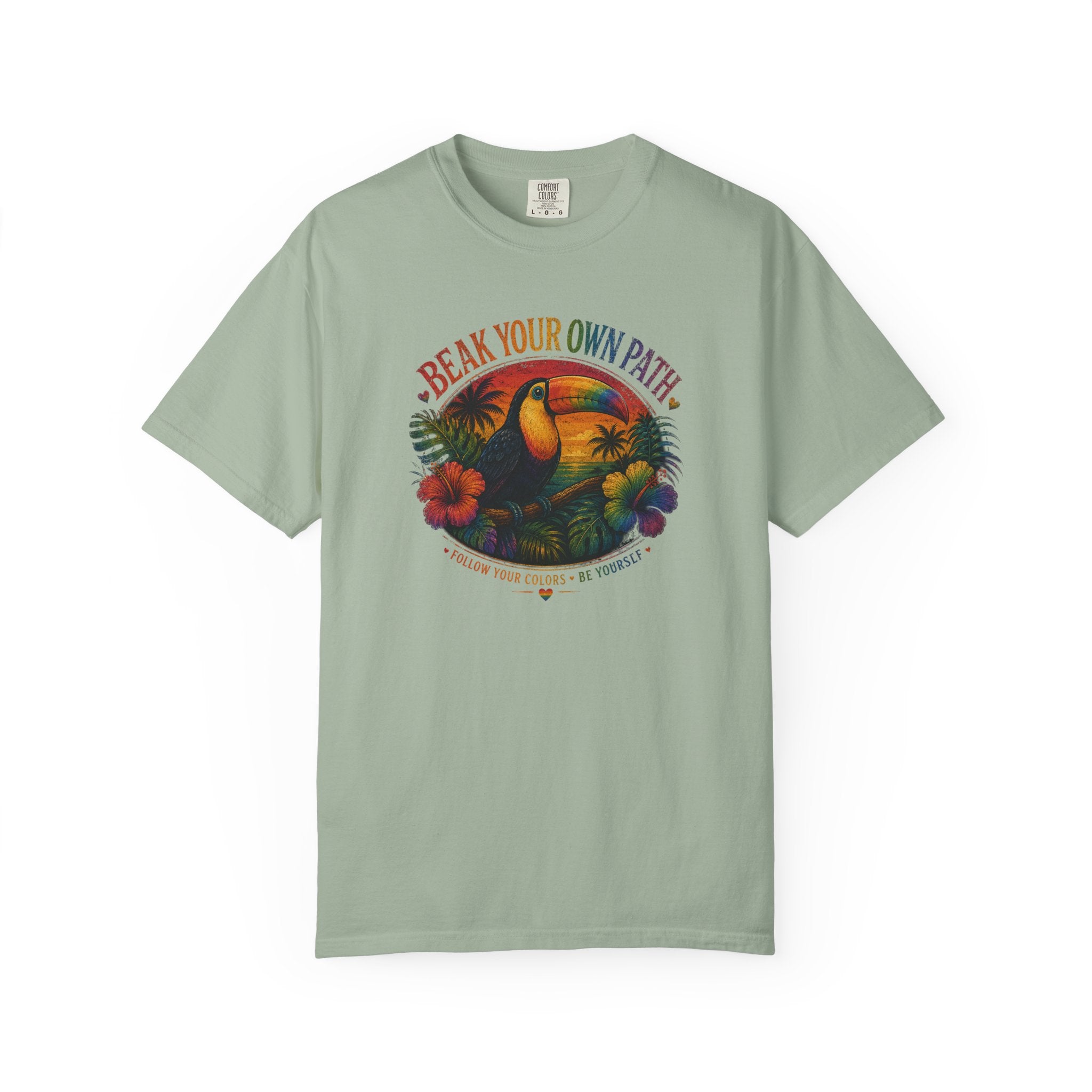 Toucan 'Beak Your Own Path' Graphic T-Shirt