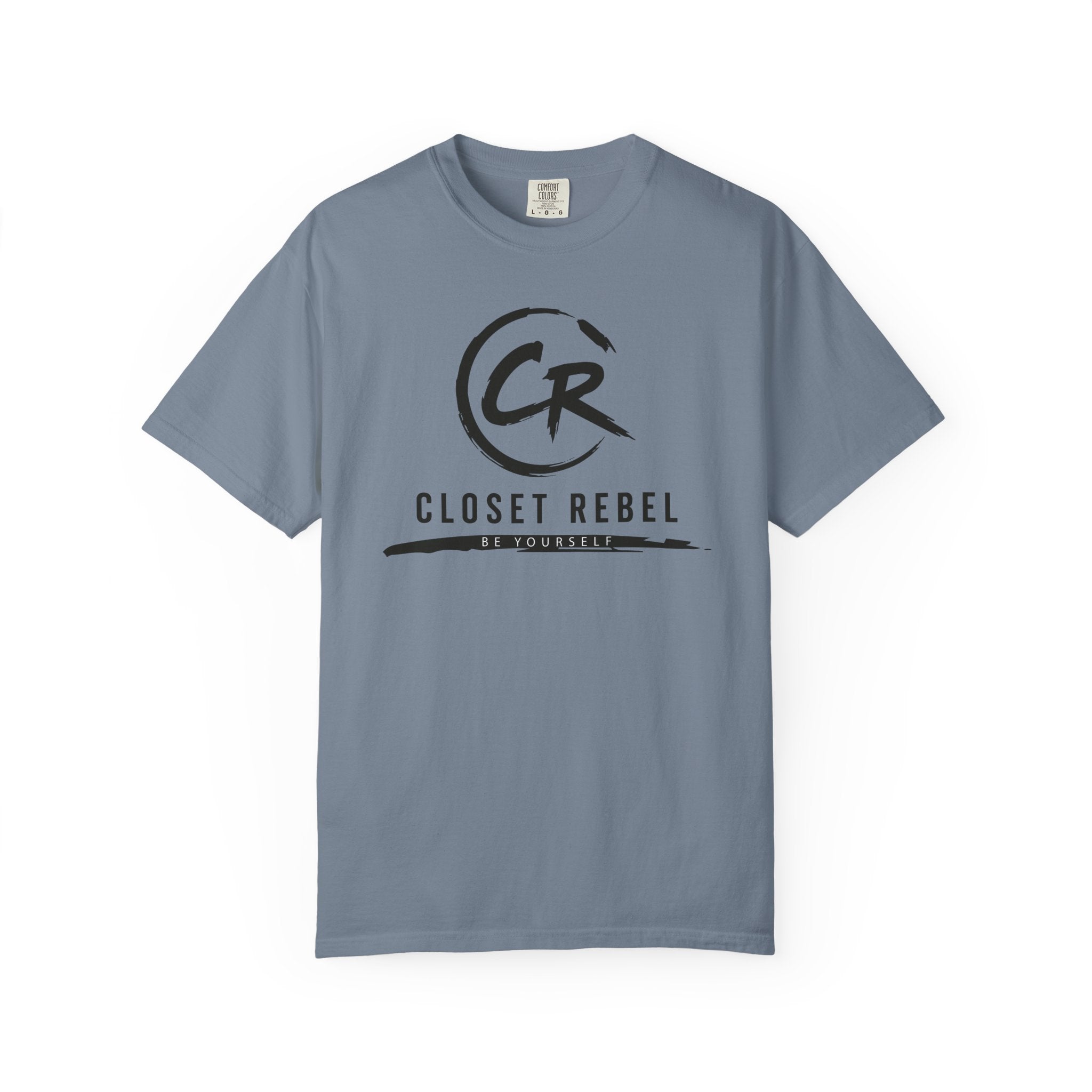 Closet Rebel Logo T-Shirt — Minimal Vintage Streetwear Tee