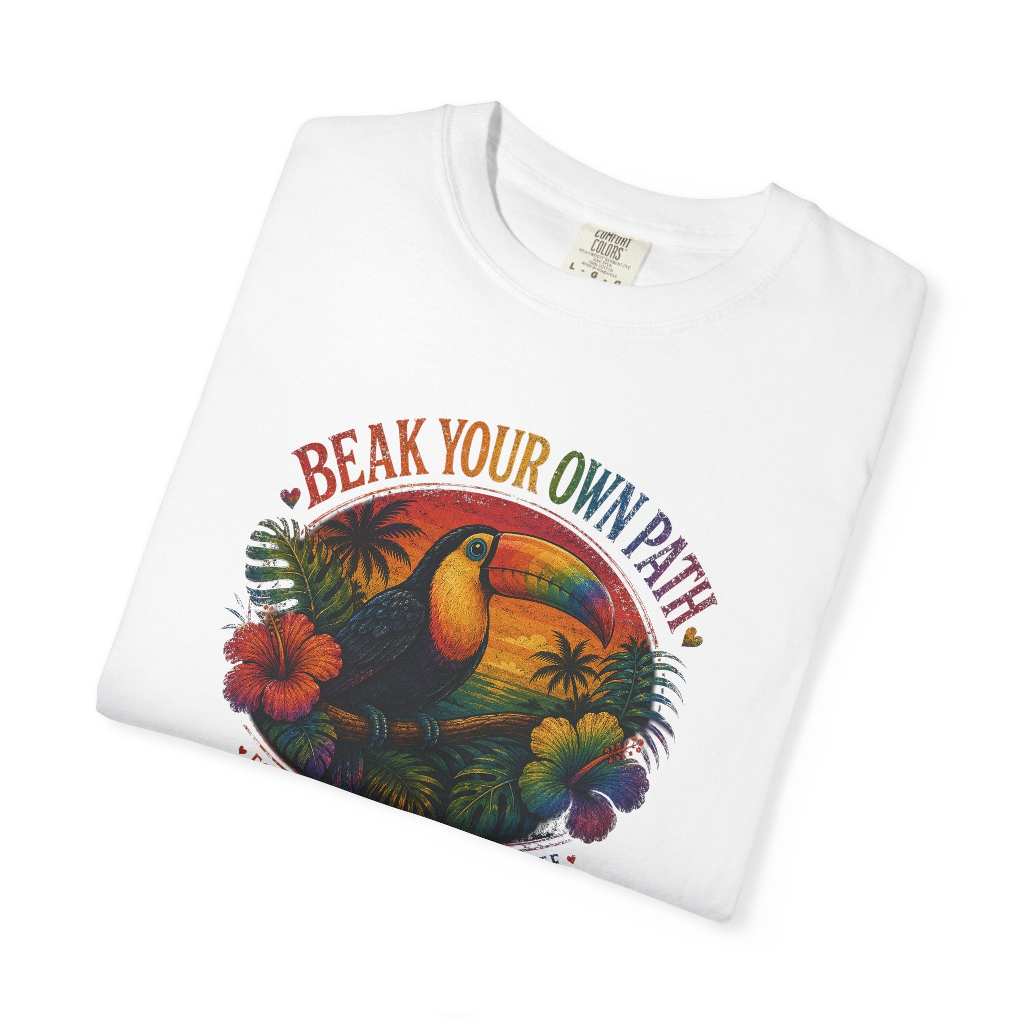 Toucan 'Beak Your Own Path' Graphic T-Shirt