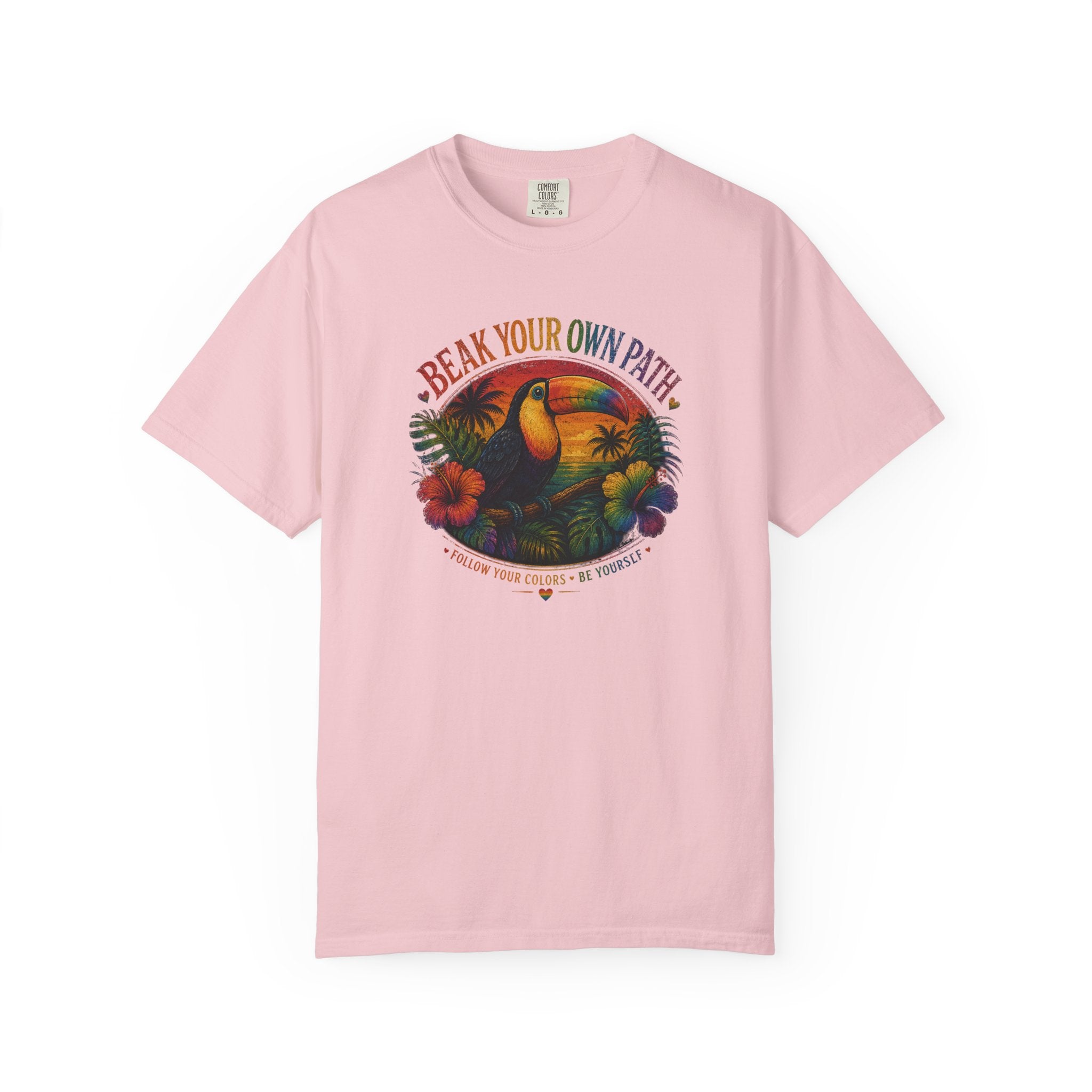 Toucan 'Beak Your Own Path' Graphic T-Shirt