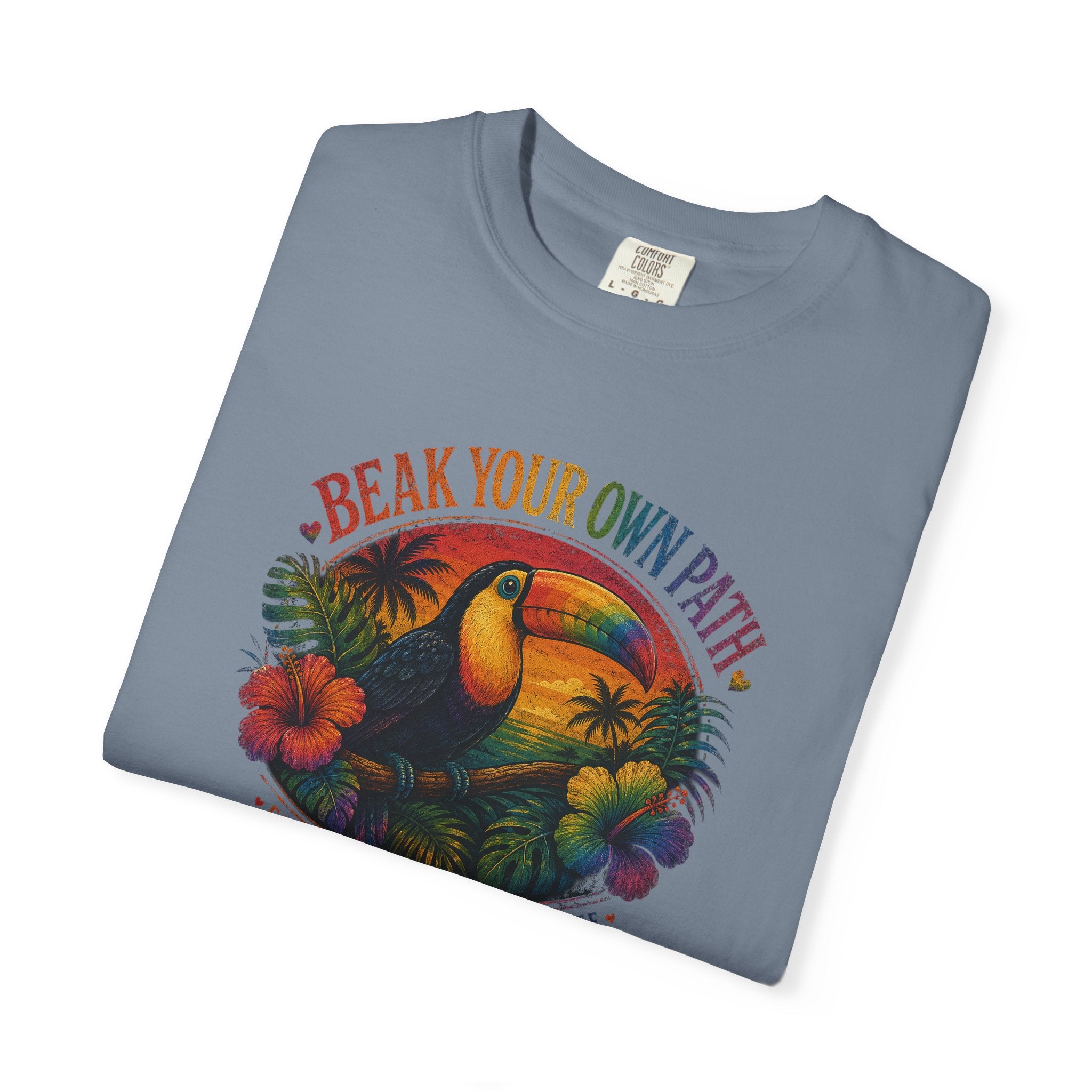 Toucan 'Beak Your Own Path' Graphic T-Shirt