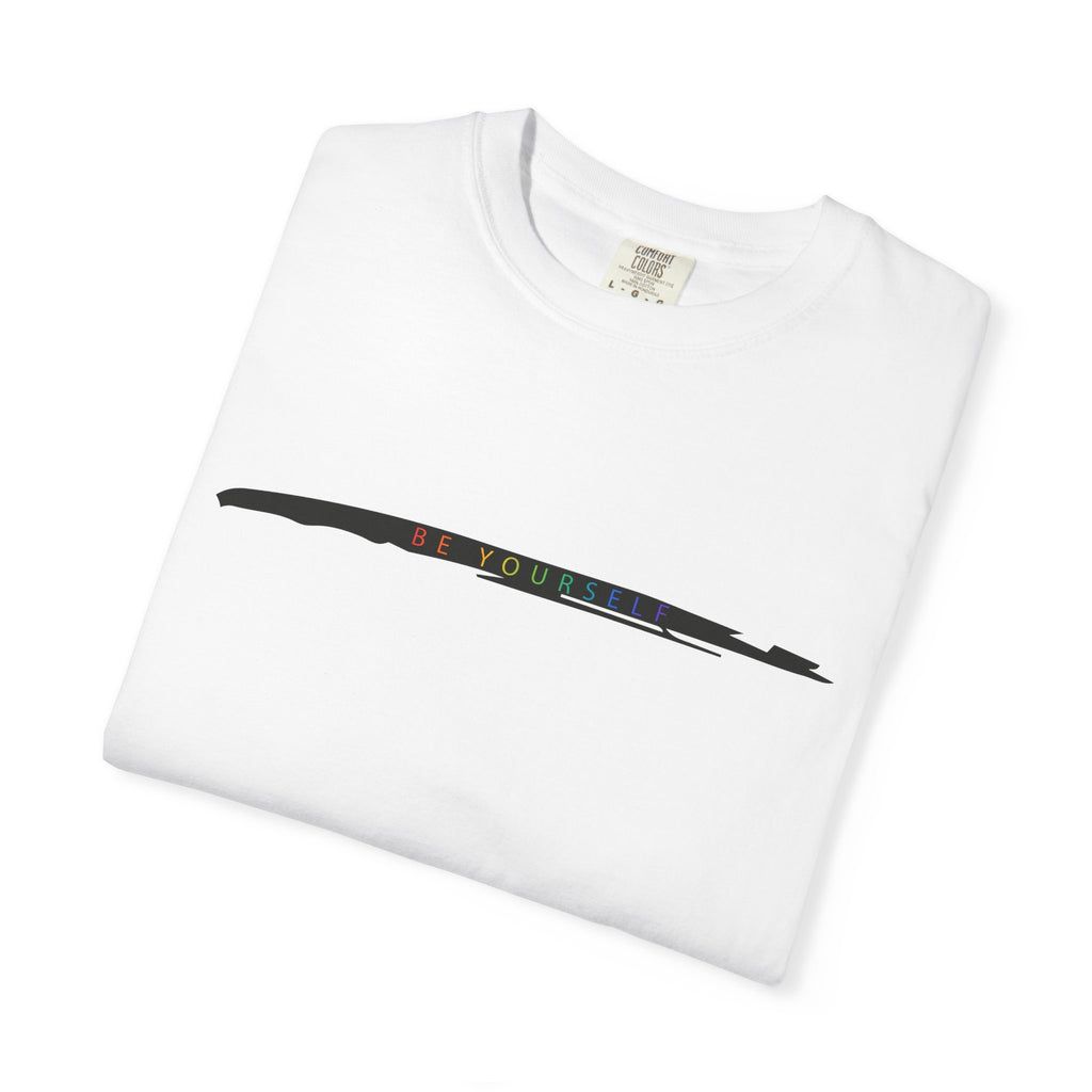 Closet Rebel "Be yourself" T-Shirt — Minimal Vintage Streetwear Tee