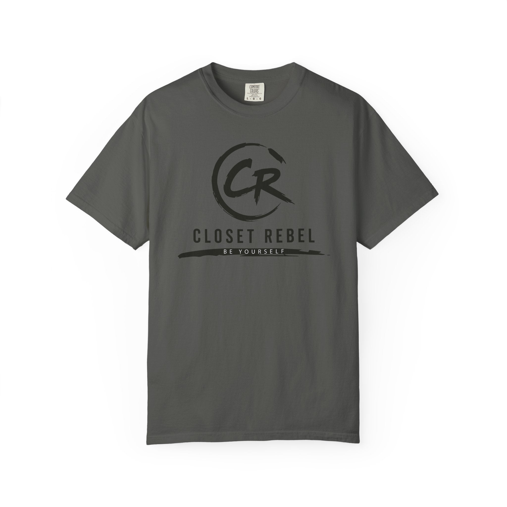 Closet Rebel Logo T-Shirt — Minimal Vintage Streetwear Tee