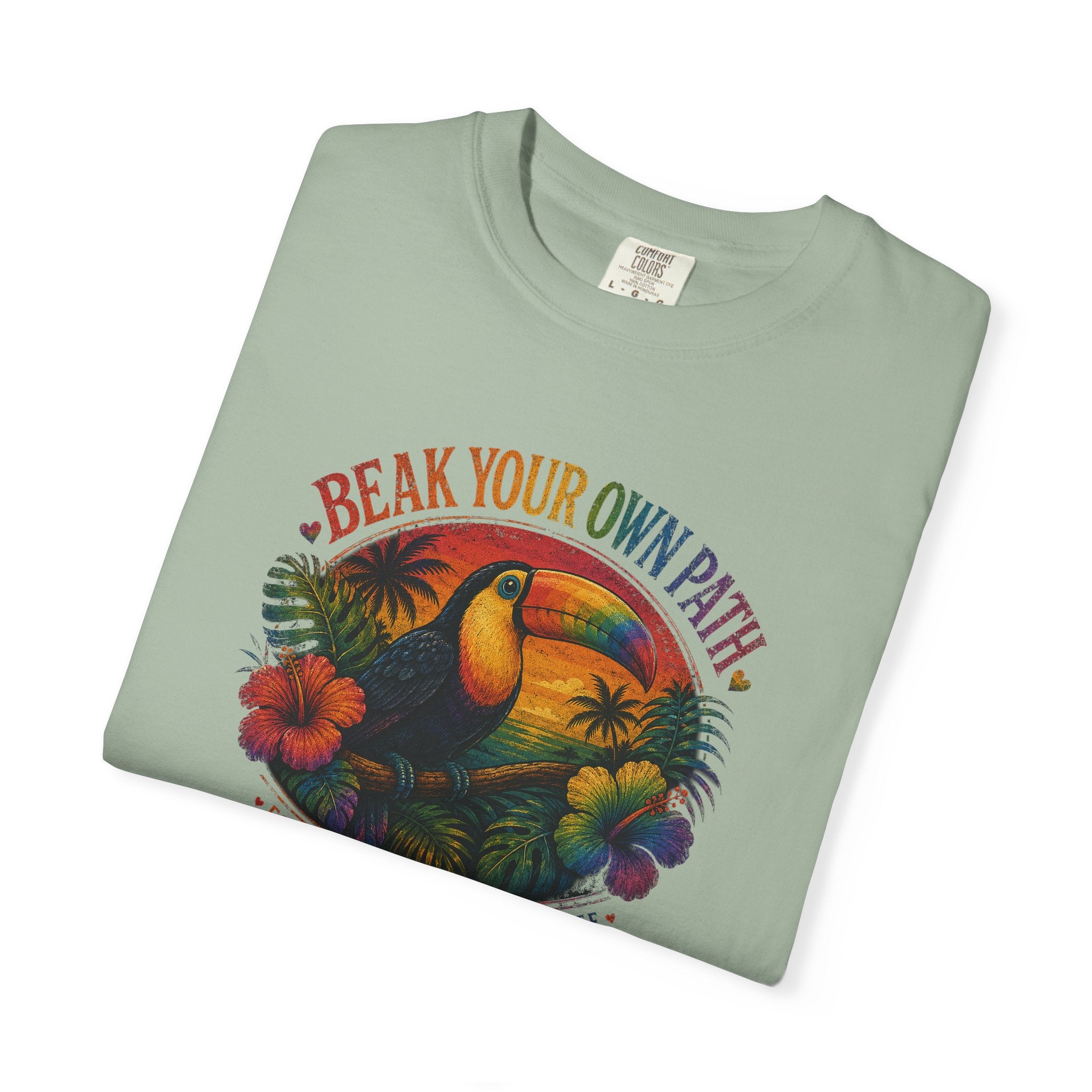 Toucan 'Beak Your Own Path' Graphic T-Shirt
