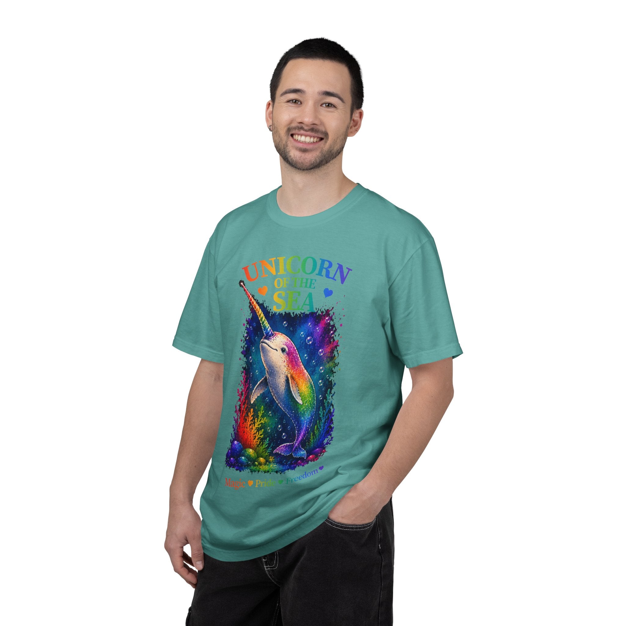 Copy of Go With Your Pride Jellyfish T-Shirt — Rainbow LGBTQ+ Pride Tee