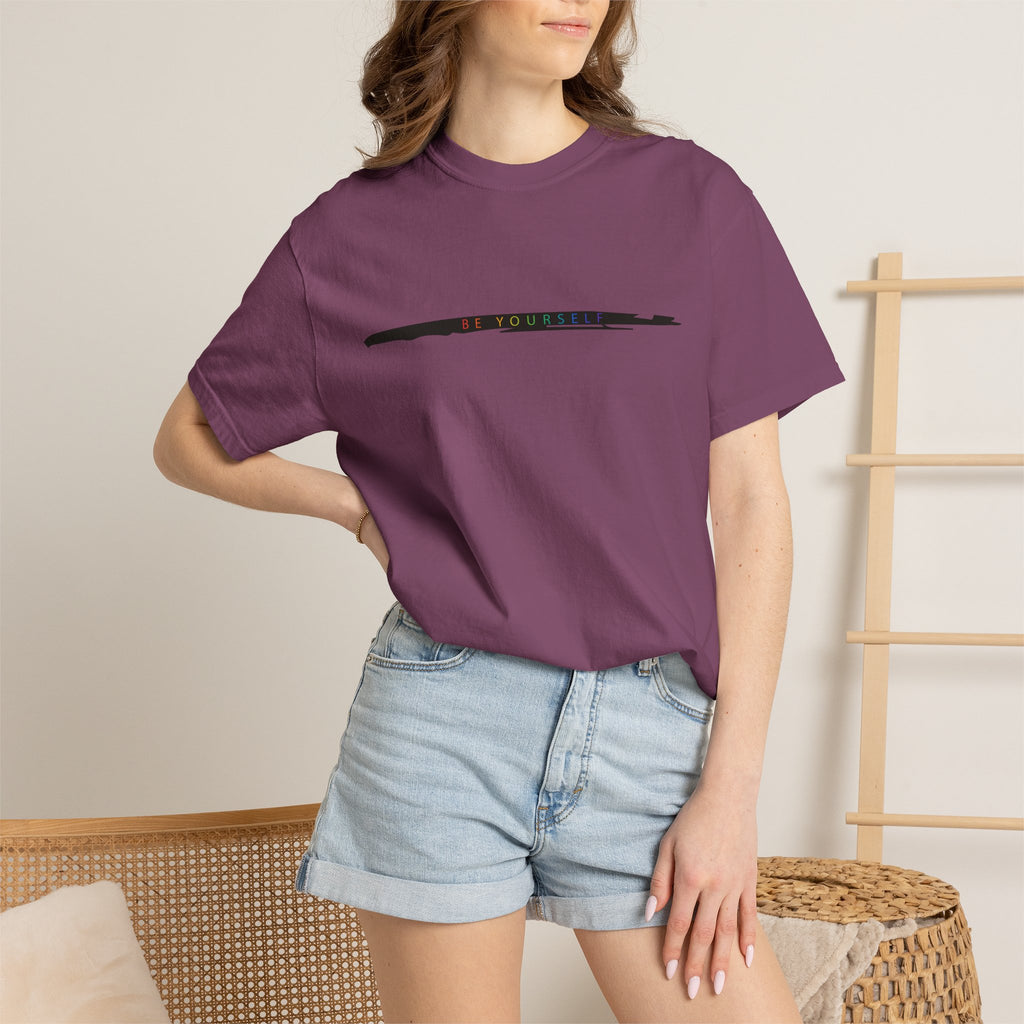 Closet Rebel "Be yourself" T-Shirt — Minimal Vintage Streetwear Tee