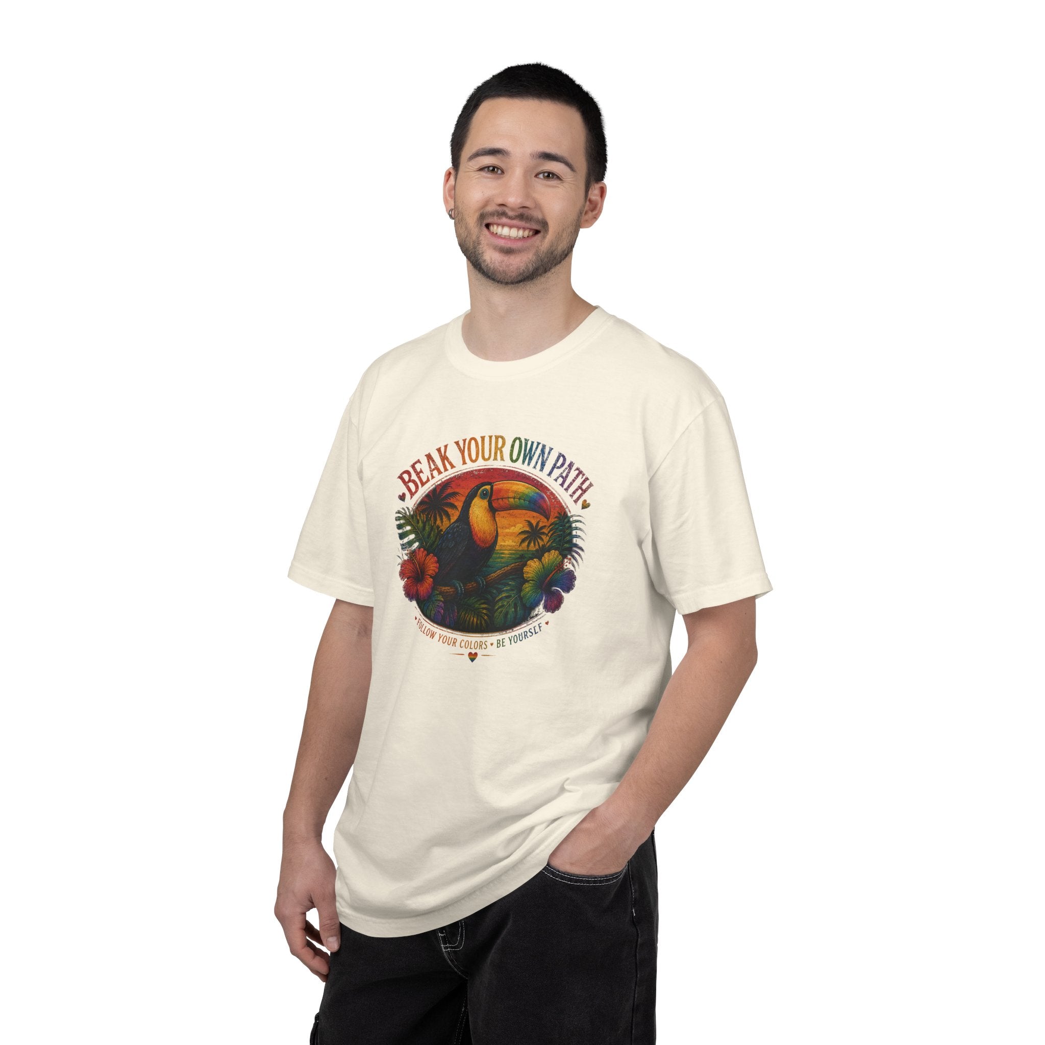 Toucan 'Beak Your Own Path' Graphic T-Shirt