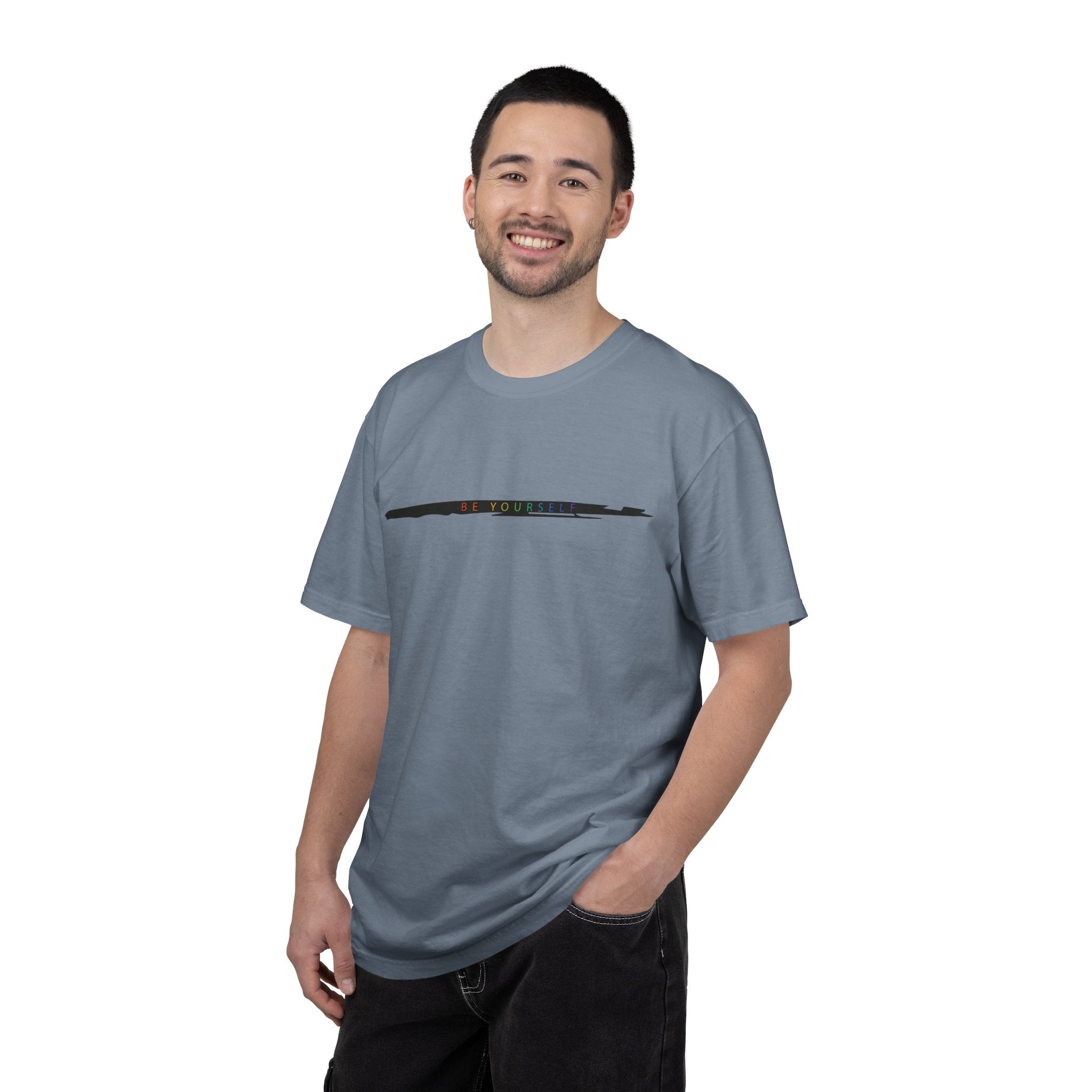 Closet Rebel "Be yourself" T-Shirt — Minimal Vintage Streetwear Tee