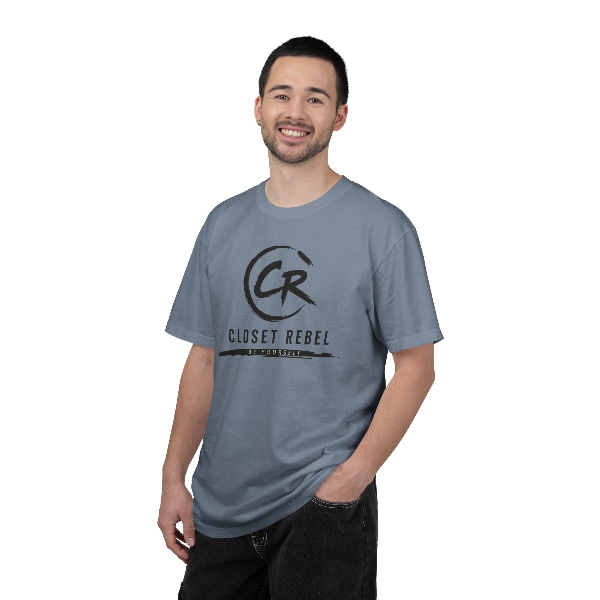 Closet Rebel Logo T-Shirt — Minimal Vintage Streetwear Tee