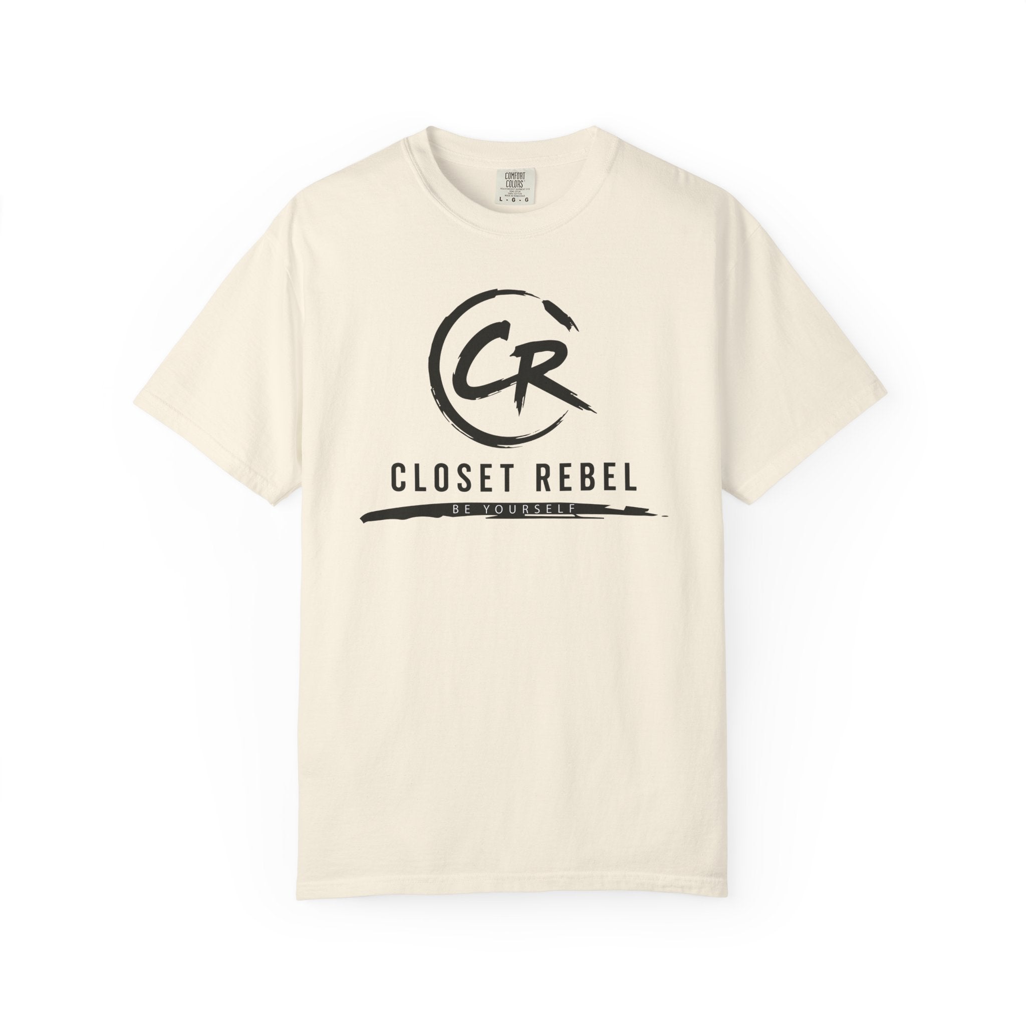 Closet Rebel Logo T-Shirt — Minimal Vintage Streetwear Tee