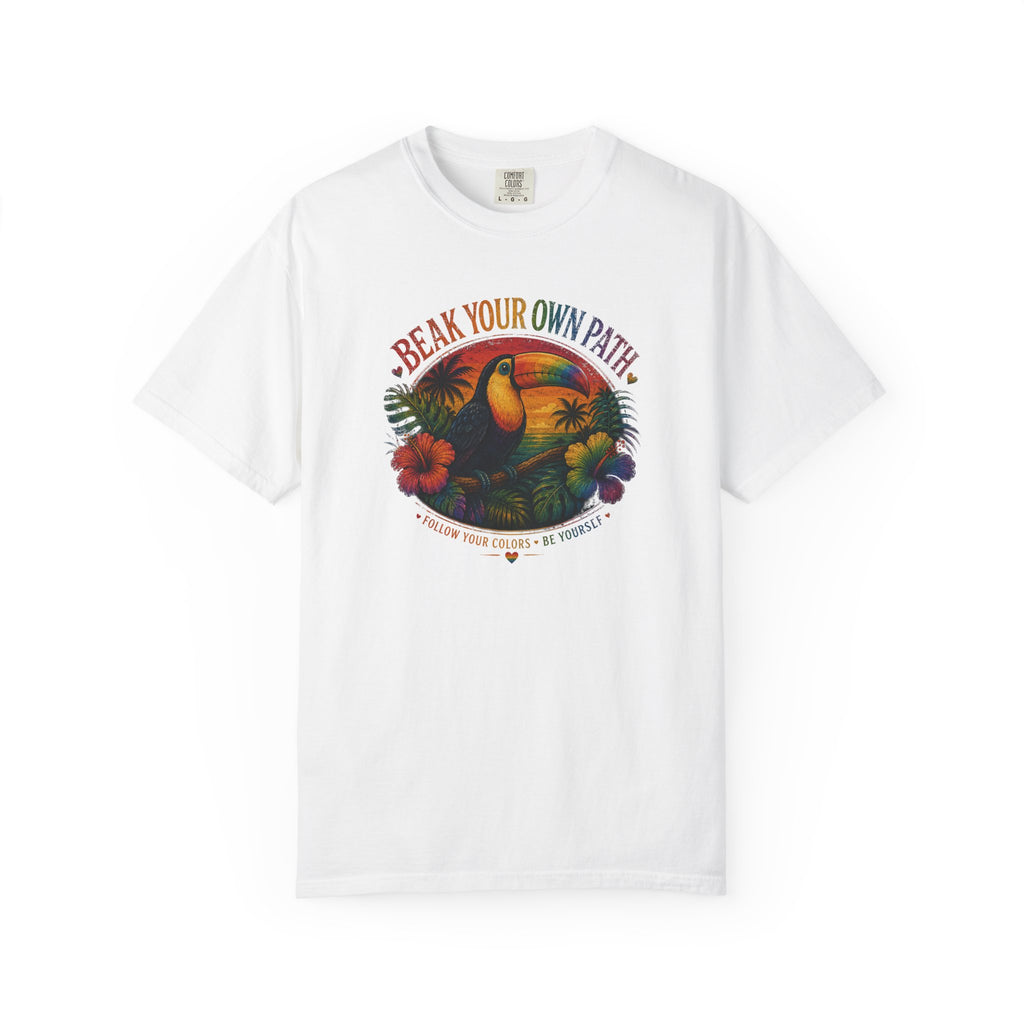 Toucan 'Beak Your Own Path' Graphic T-Shirt