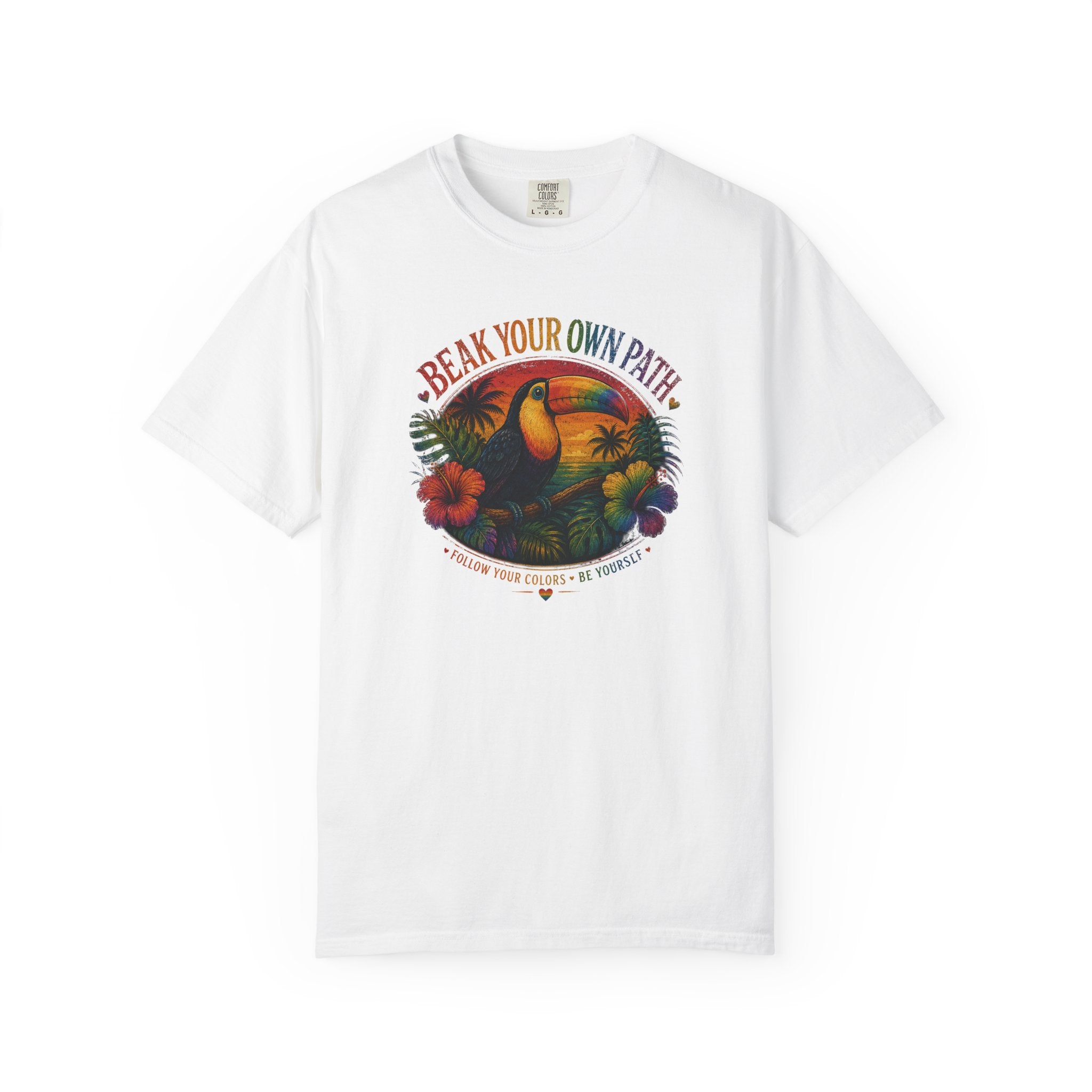 Toucan 'Beak Your Own Path' Graphic T-Shirt