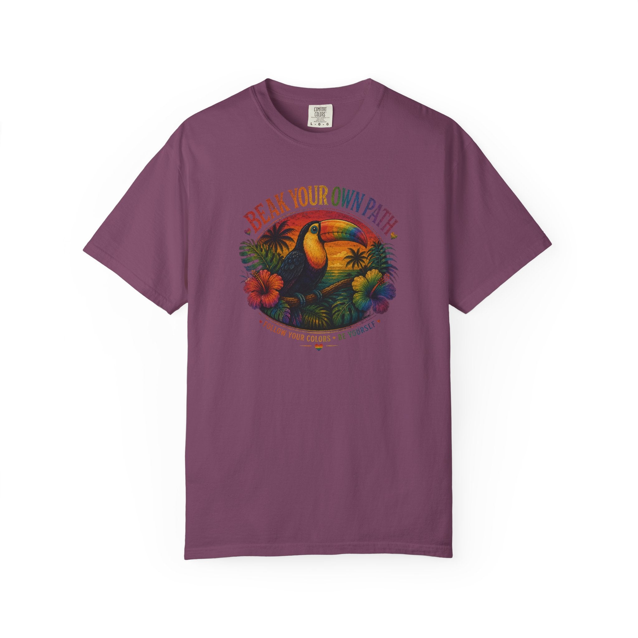 Toucan 'Beak Your Own Path' Graphic T-Shirt