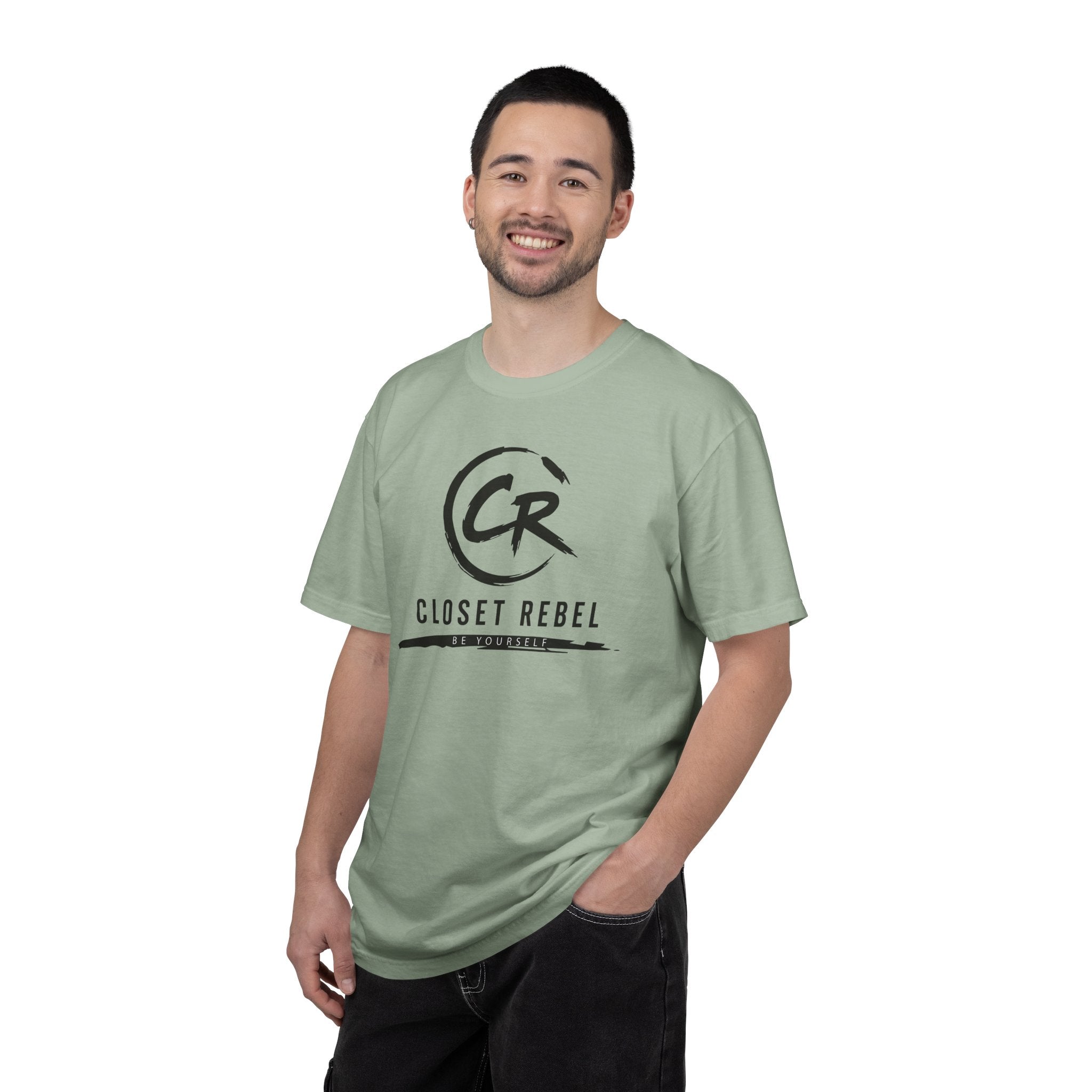 Closet Rebel Logo T-Shirt — Minimal Vintage Streetwear Tee