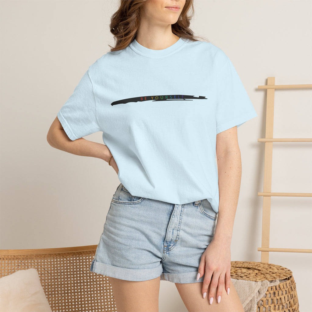 Closet Rebel "Be yourself" T-Shirt — Minimal Vintage Streetwear Tee