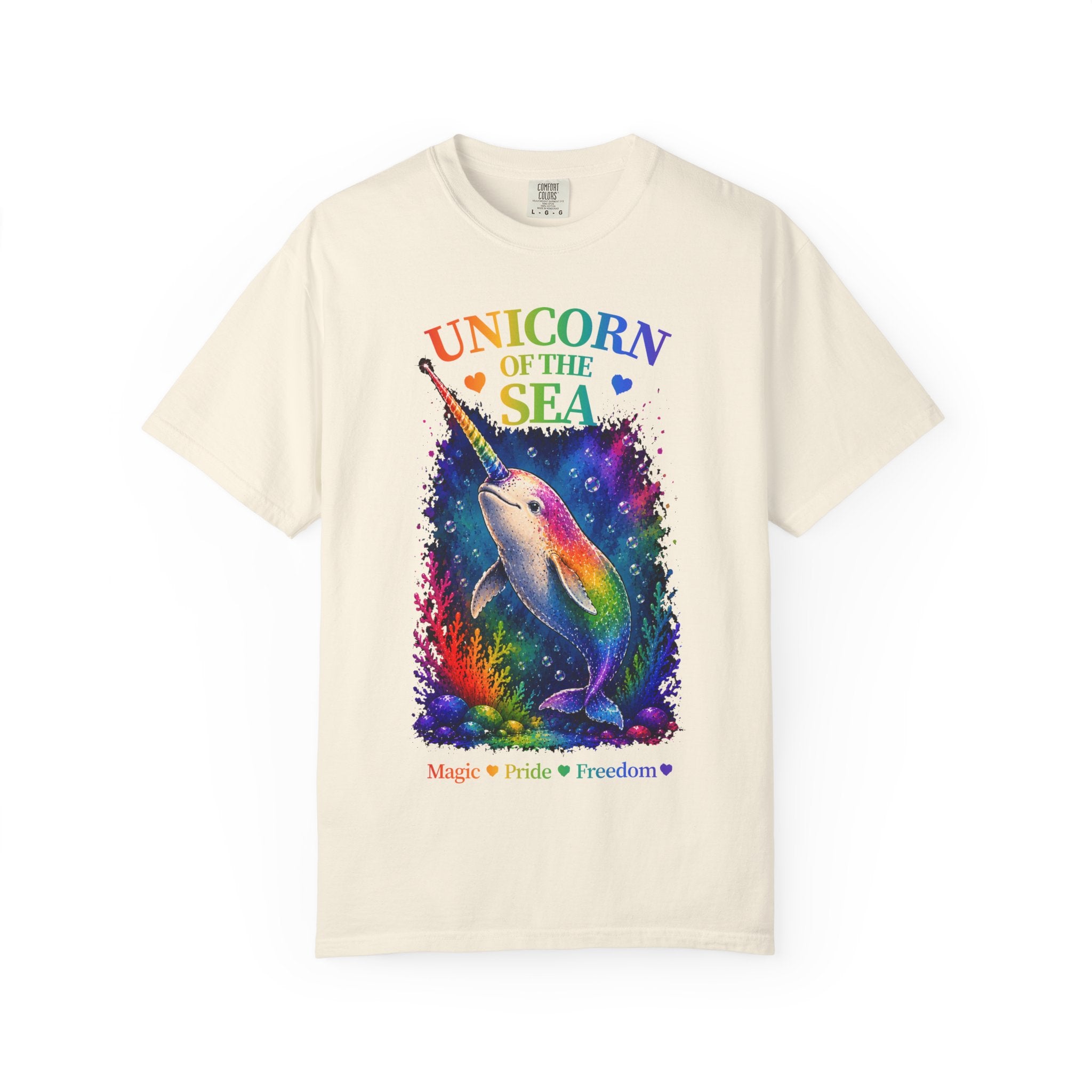 Copy of Go With Your Pride Jellyfish T-Shirt — Rainbow LGBTQ+ Pride Tee