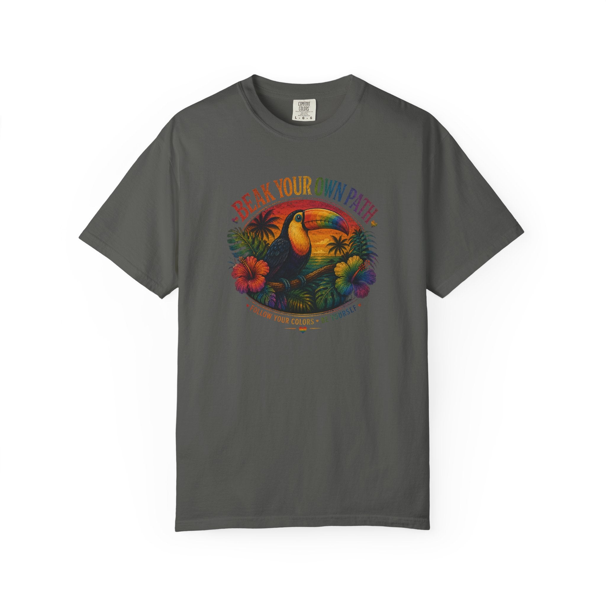Toucan 'Beak Your Own Path' Graphic T-Shirt