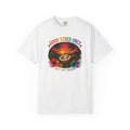 Good Vibes Only T-Shirt — Tropical Sunset Coconut Beach Tee