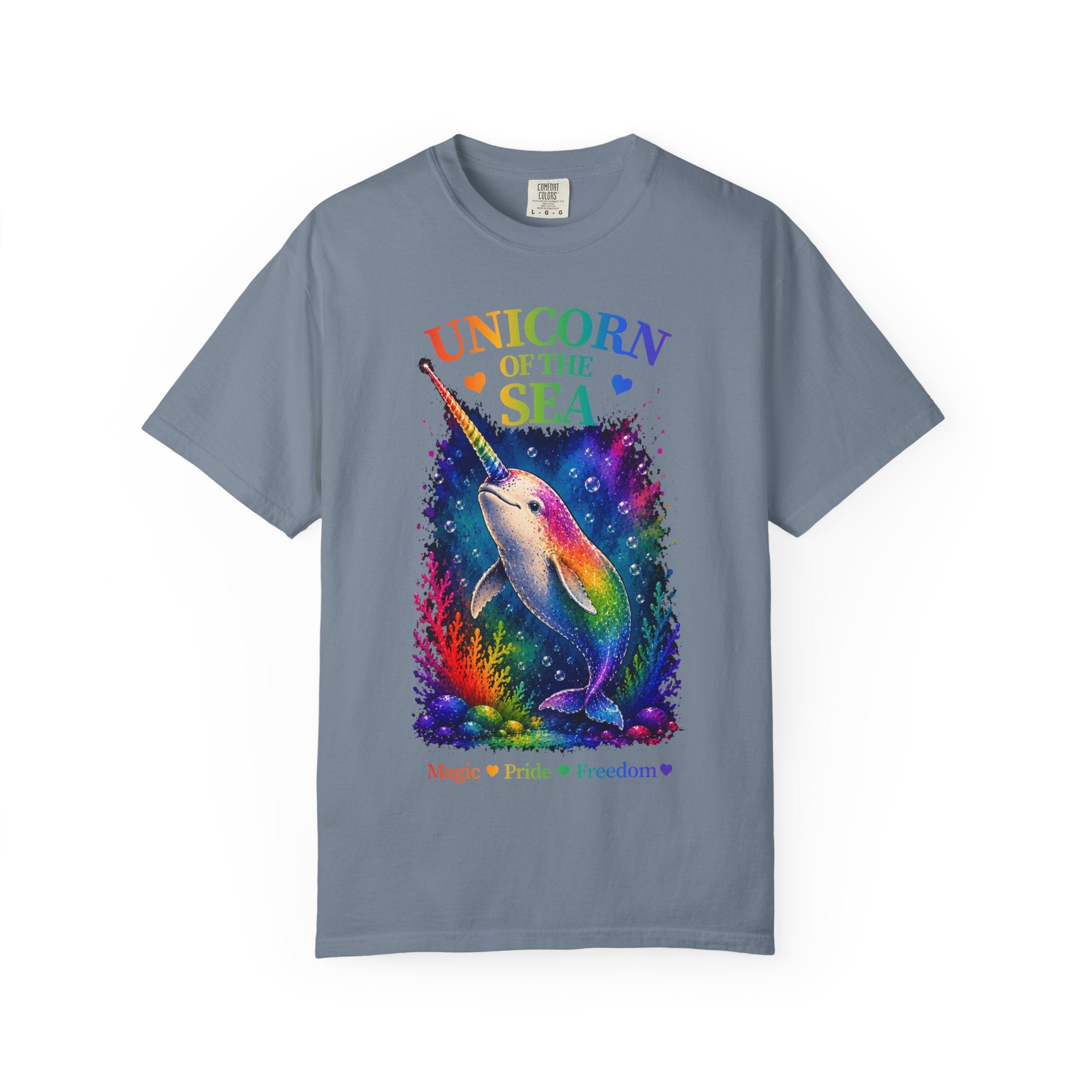 Copy of Go With Your Pride Jellyfish T-Shirt — Rainbow LGBTQ+ Pride Tee