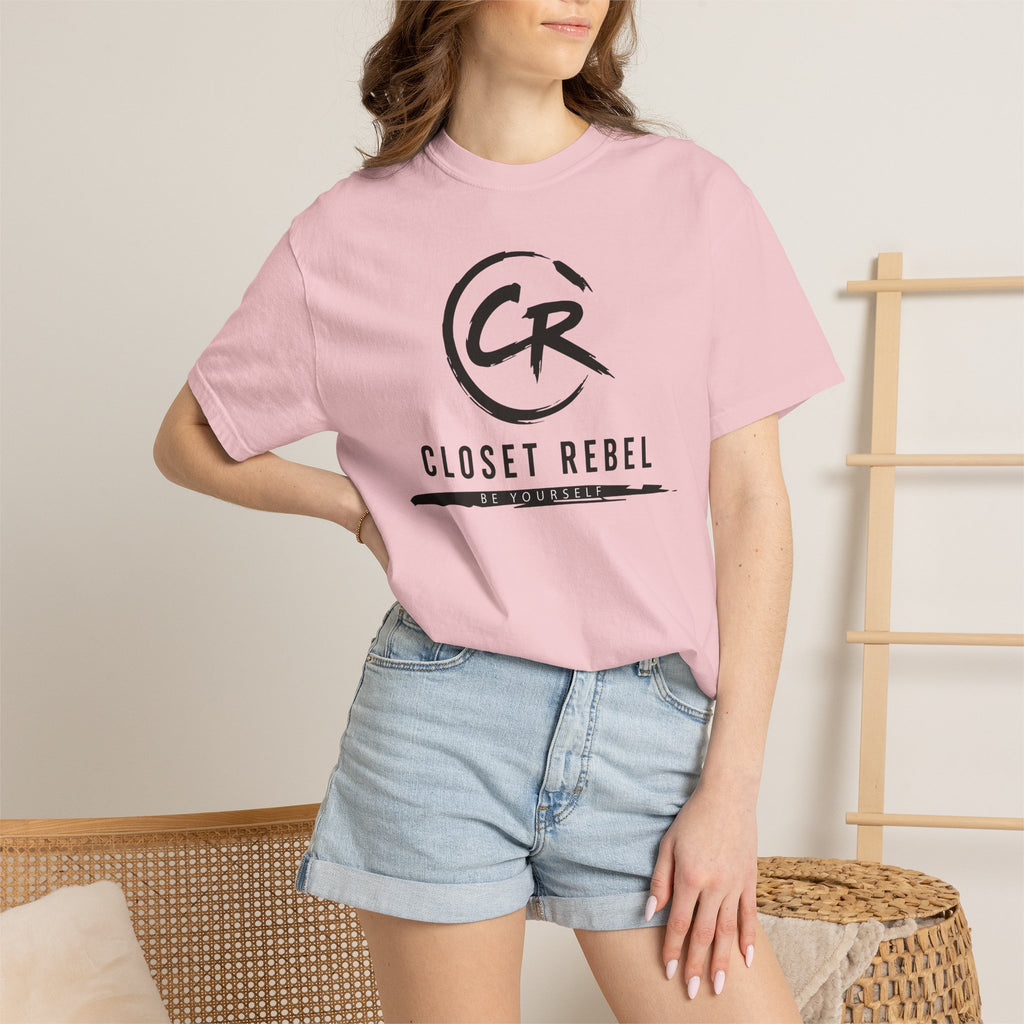 Closet Rebel Logo T-Shirt — Minimal Vintage Streetwear Tee