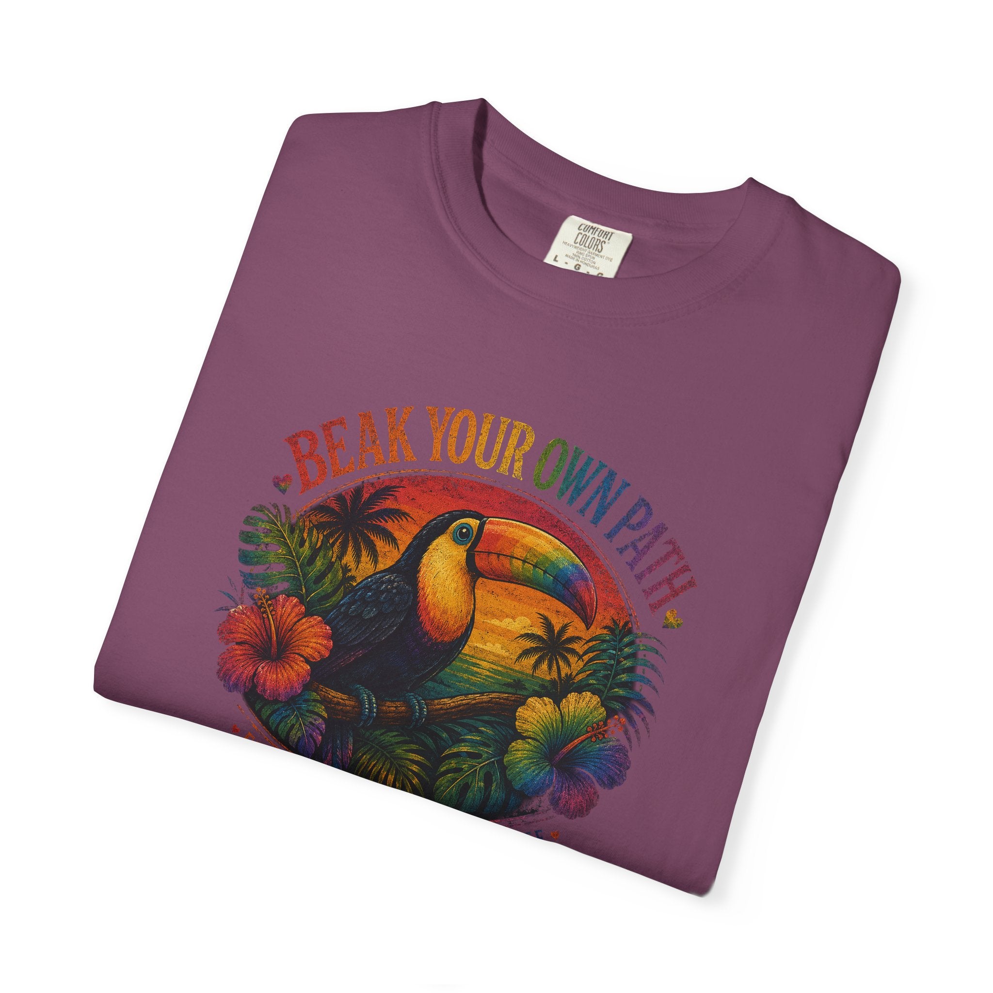 Toucan 'Beak Your Own Path' Graphic T-Shirt