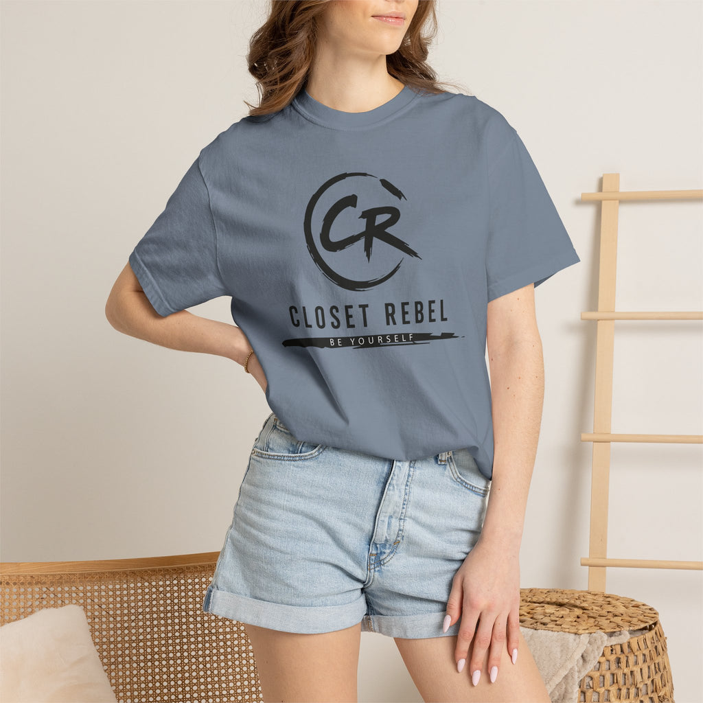 Closet Rebel Logo T-Shirt — Minimal Vintage Streetwear Tee