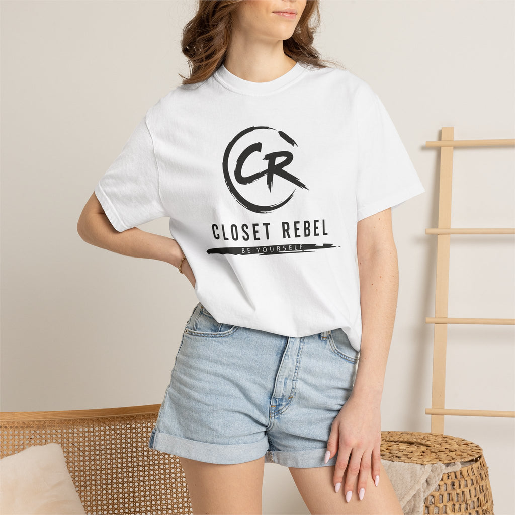 Closet Rebel Logo T-Shirt — Minimal Vintage Streetwear Tee