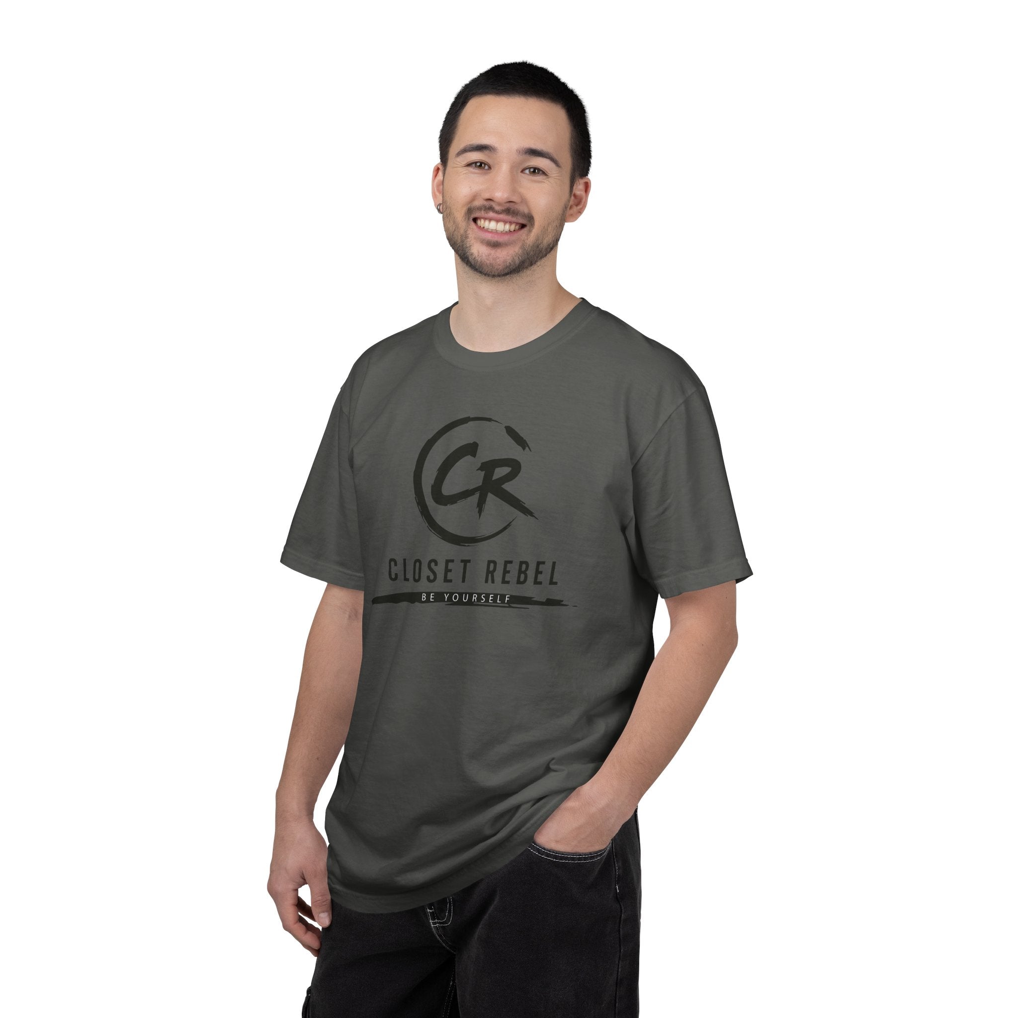 Closet Rebel Logo T-Shirt — Minimal Vintage Streetwear Tee