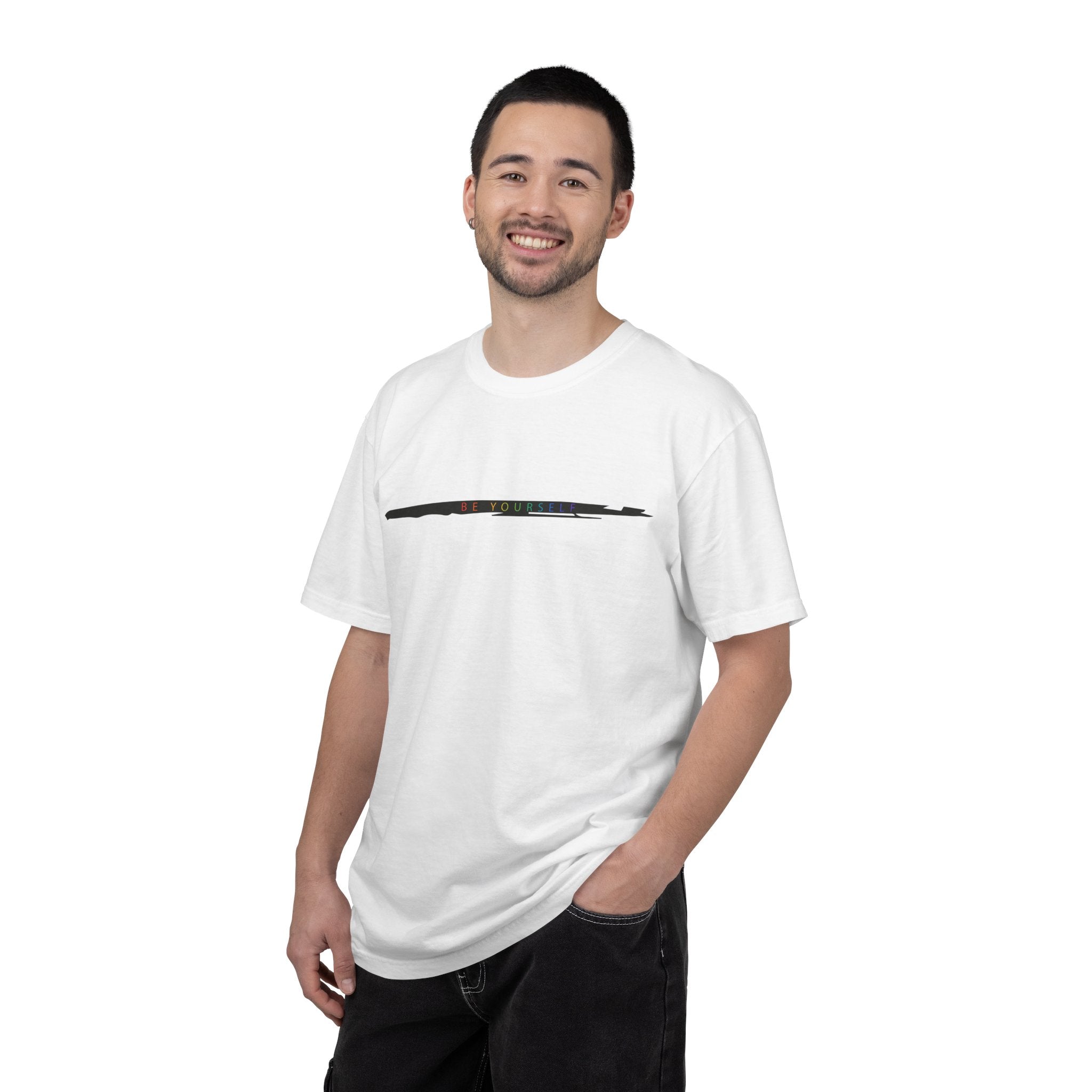 Closet Rebel "Be yourself" T-Shirt — Minimal Vintage Streetwear Tee