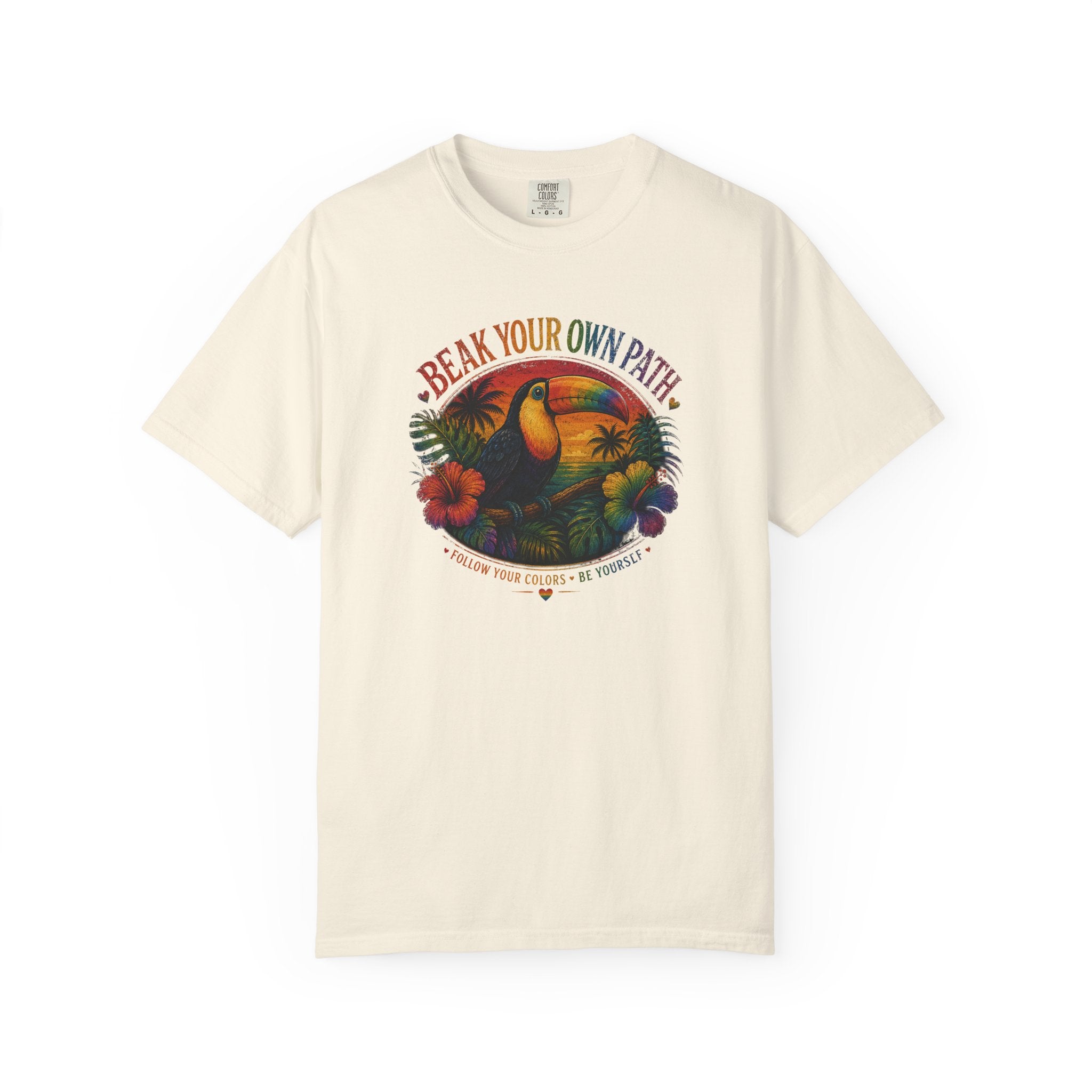 Toucan 'Beak Your Own Path' Graphic T-Shirt