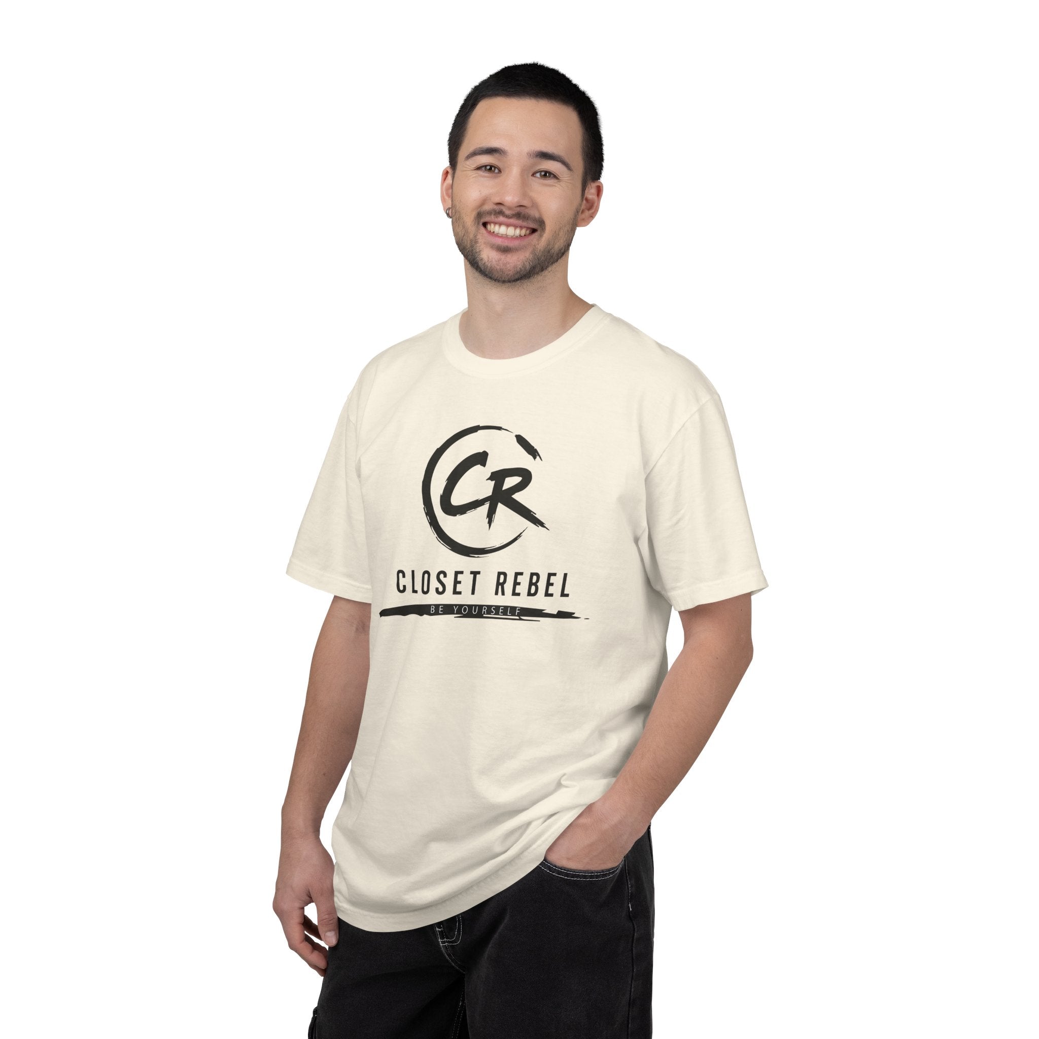 Closet Rebel Logo T-Shirt — Minimal Vintage Streetwear Tee