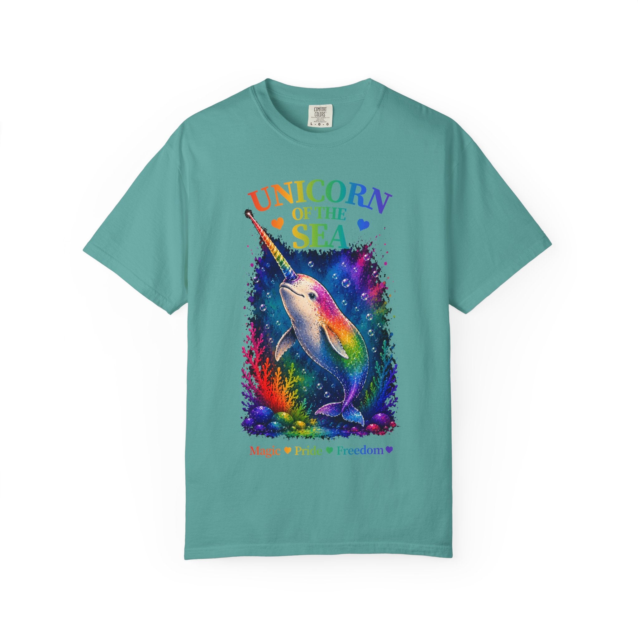 Copy of Go With Your Pride Jellyfish T-Shirt — Rainbow LGBTQ+ Pride Tee