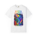 Waves of Pride T-Shirt — Rainbow Dolphin "Love Has No Limits" Tee