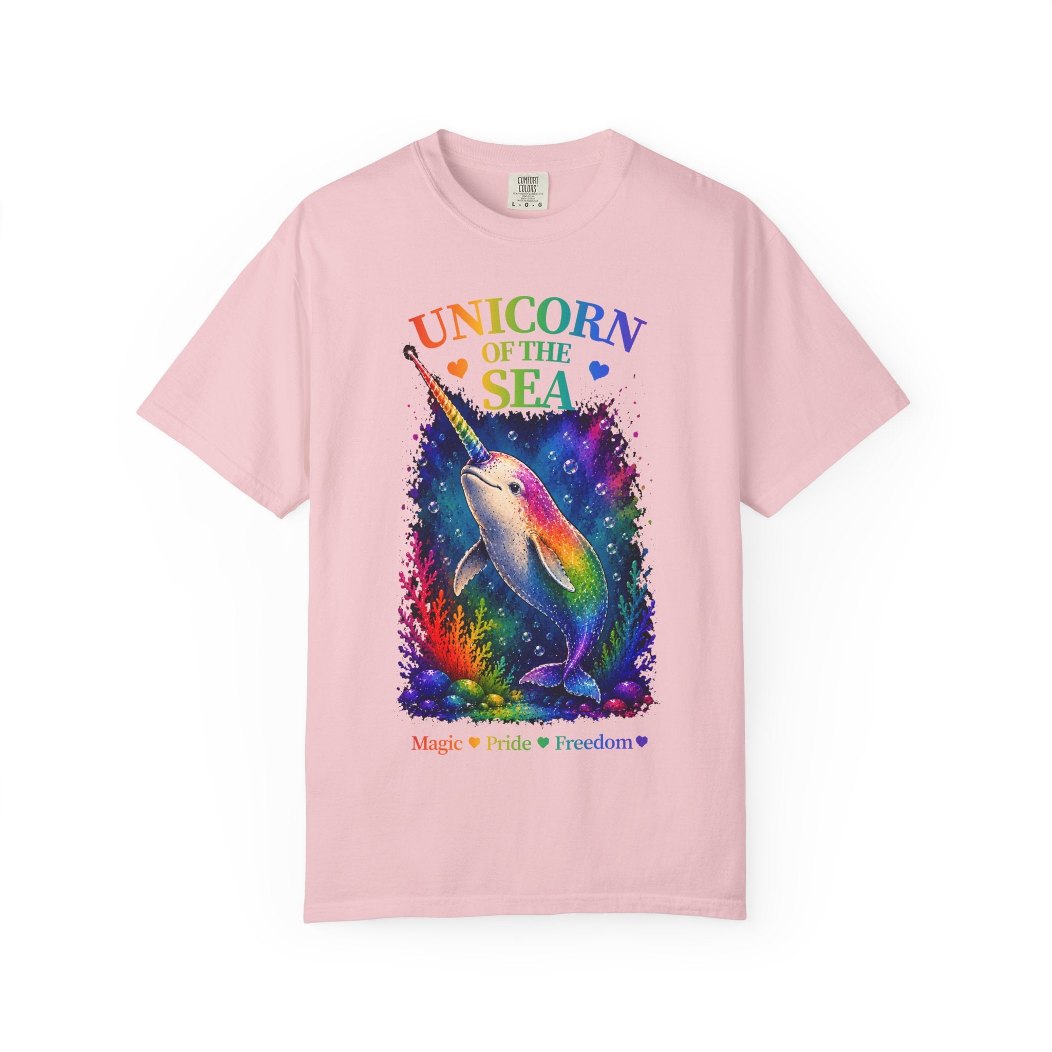 Copy of Go With Your Pride Jellyfish T-Shirt — Rainbow LGBTQ+ Pride Tee