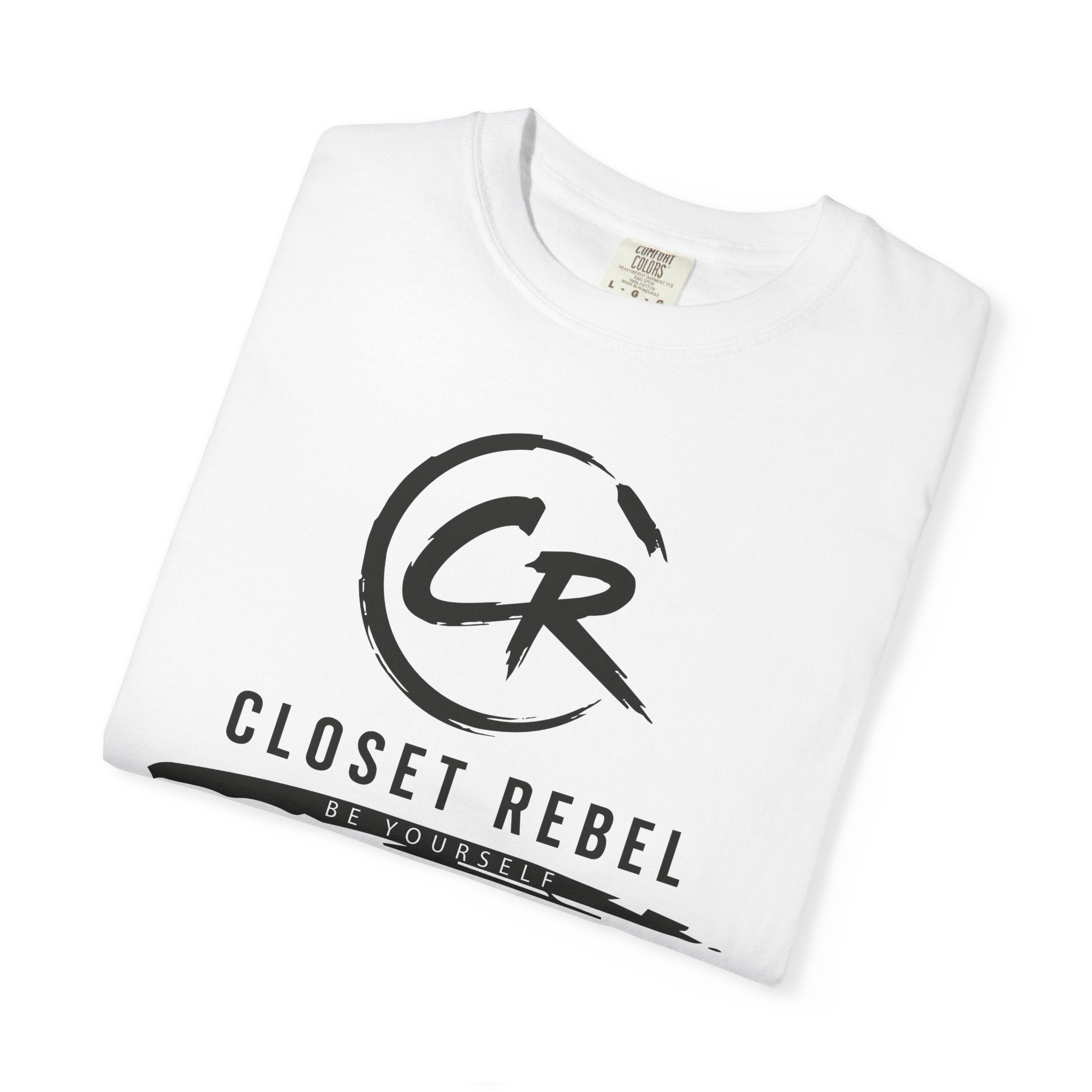 Closet Rebel Logo T-Shirt — Minimal Vintage Streetwear Tee