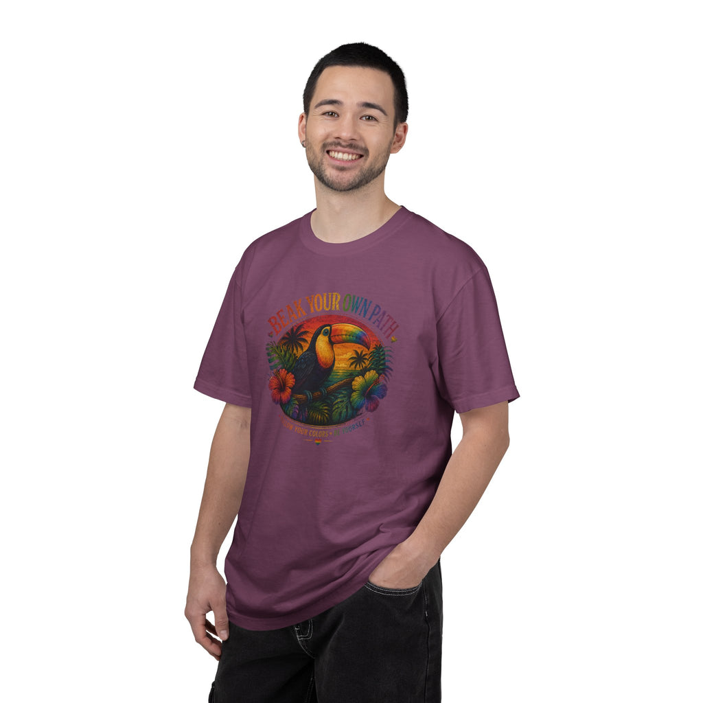 Toucan 'Beak Your Own Path' Graphic T-Shirt