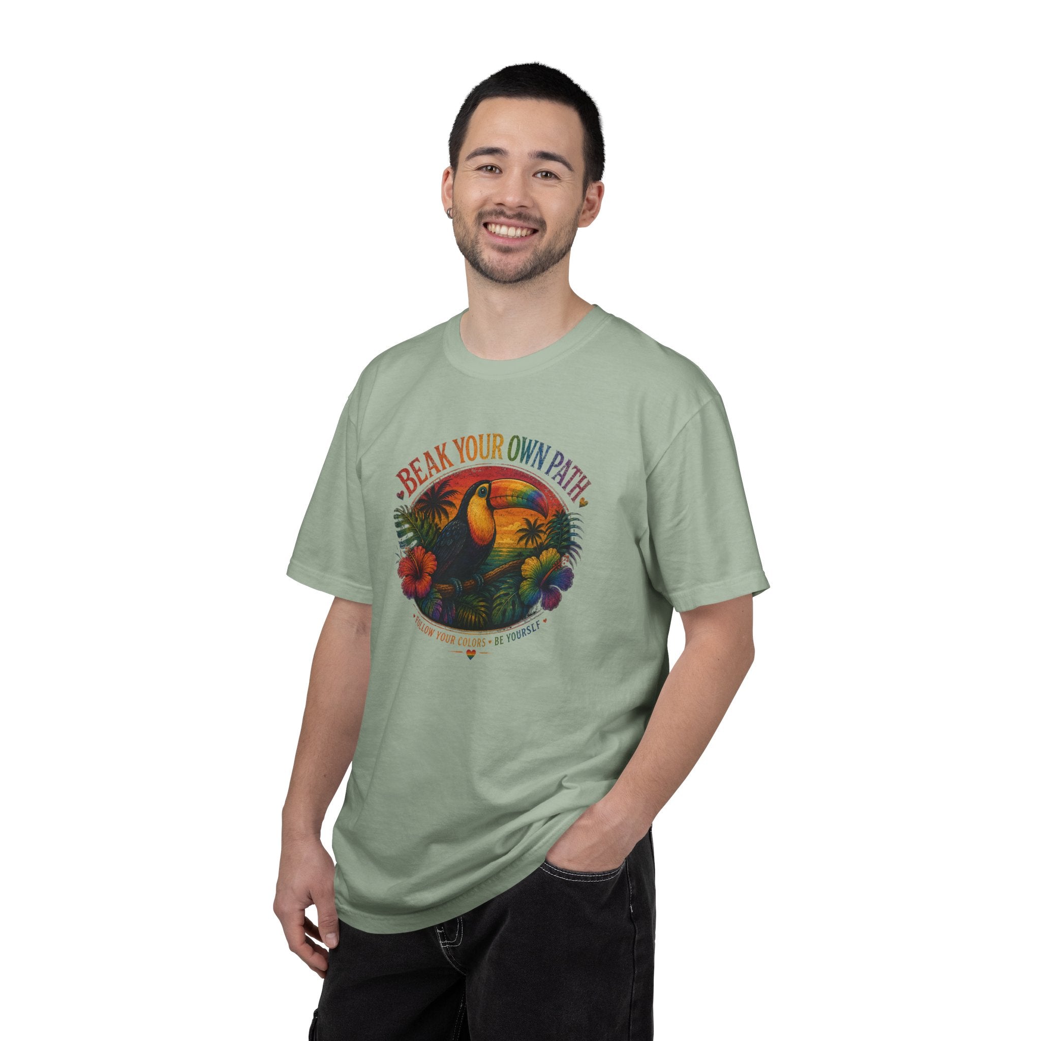 Toucan 'Beak Your Own Path' Graphic T-Shirt