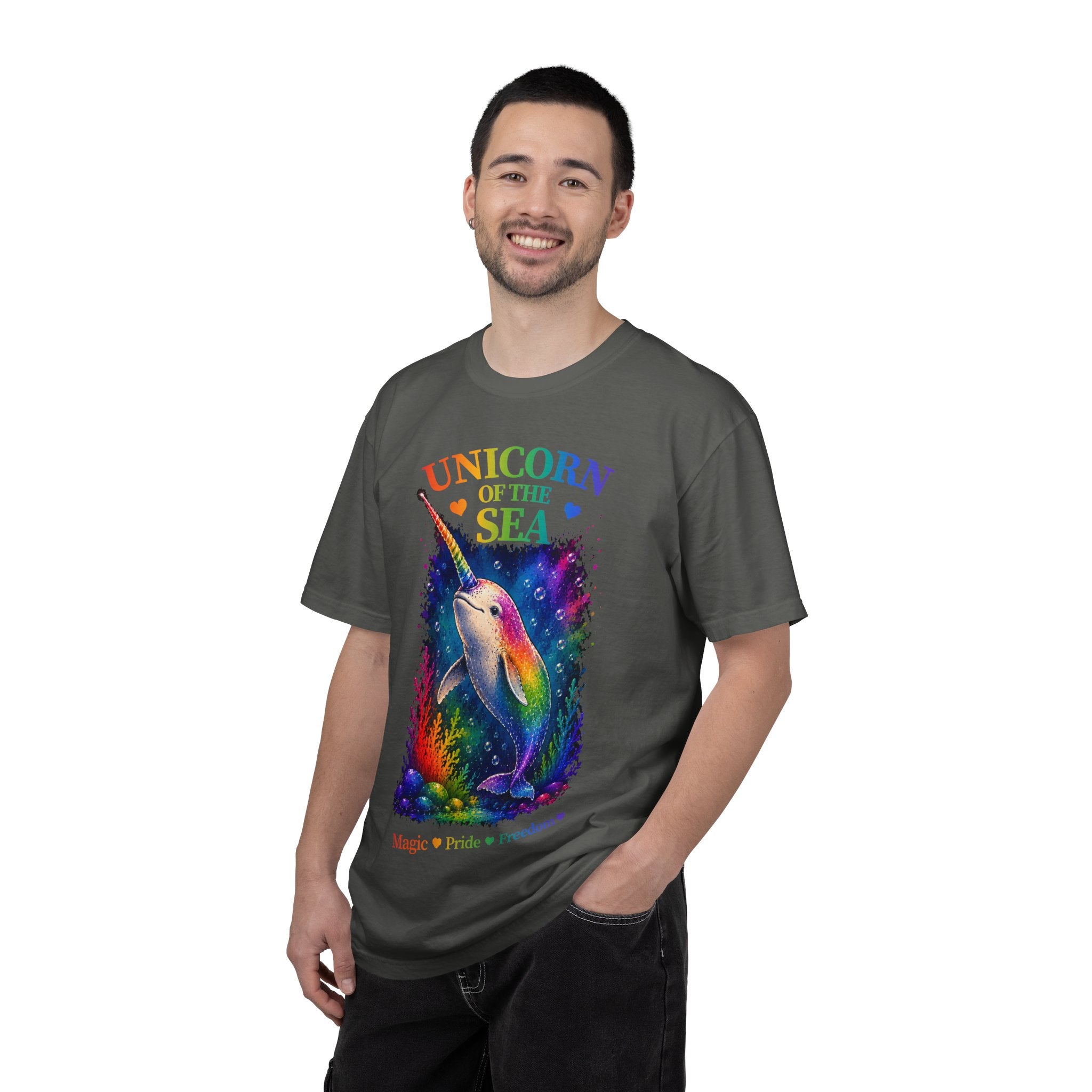 Copy of Go With Your Pride Jellyfish T-Shirt — Rainbow LGBTQ+ Pride Tee