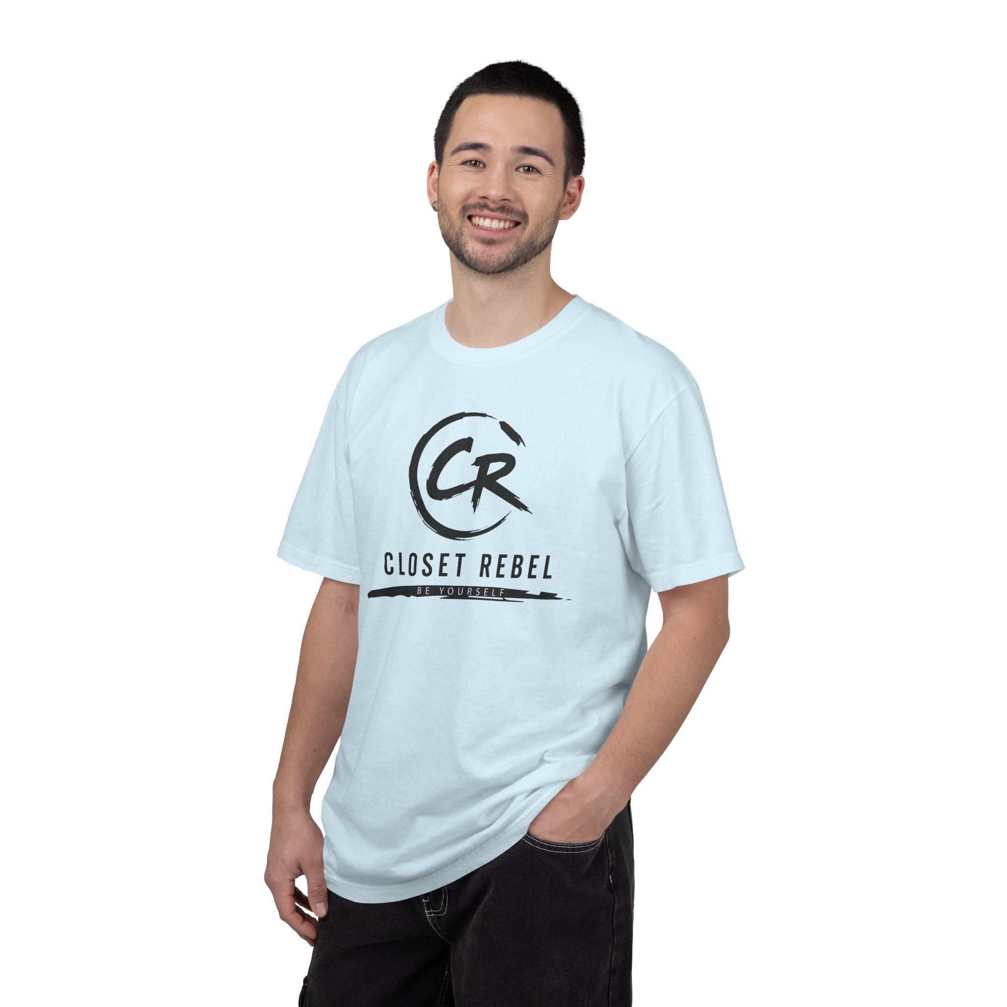Closet Rebel Logo T-Shirt — Minimal Vintage Streetwear Tee