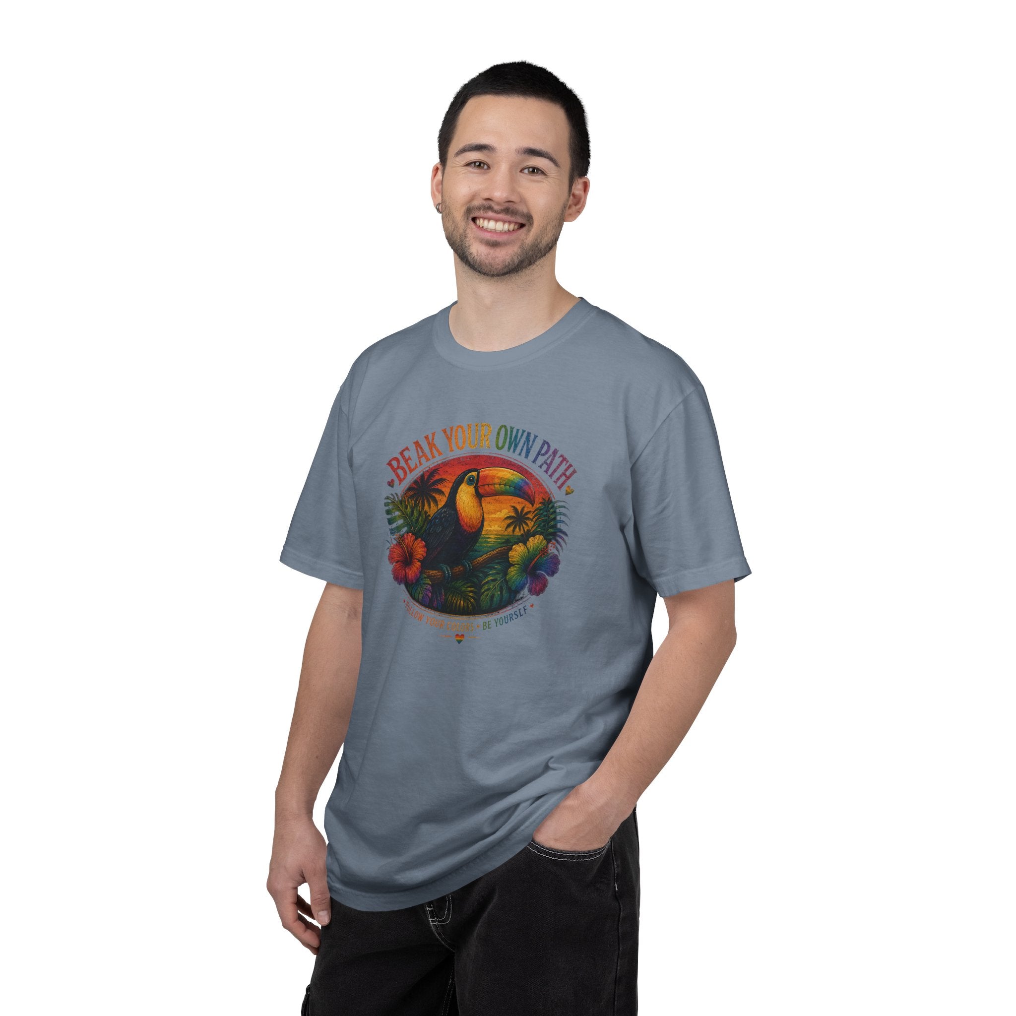 Toucan 'Beak Your Own Path' Graphic T-Shirt