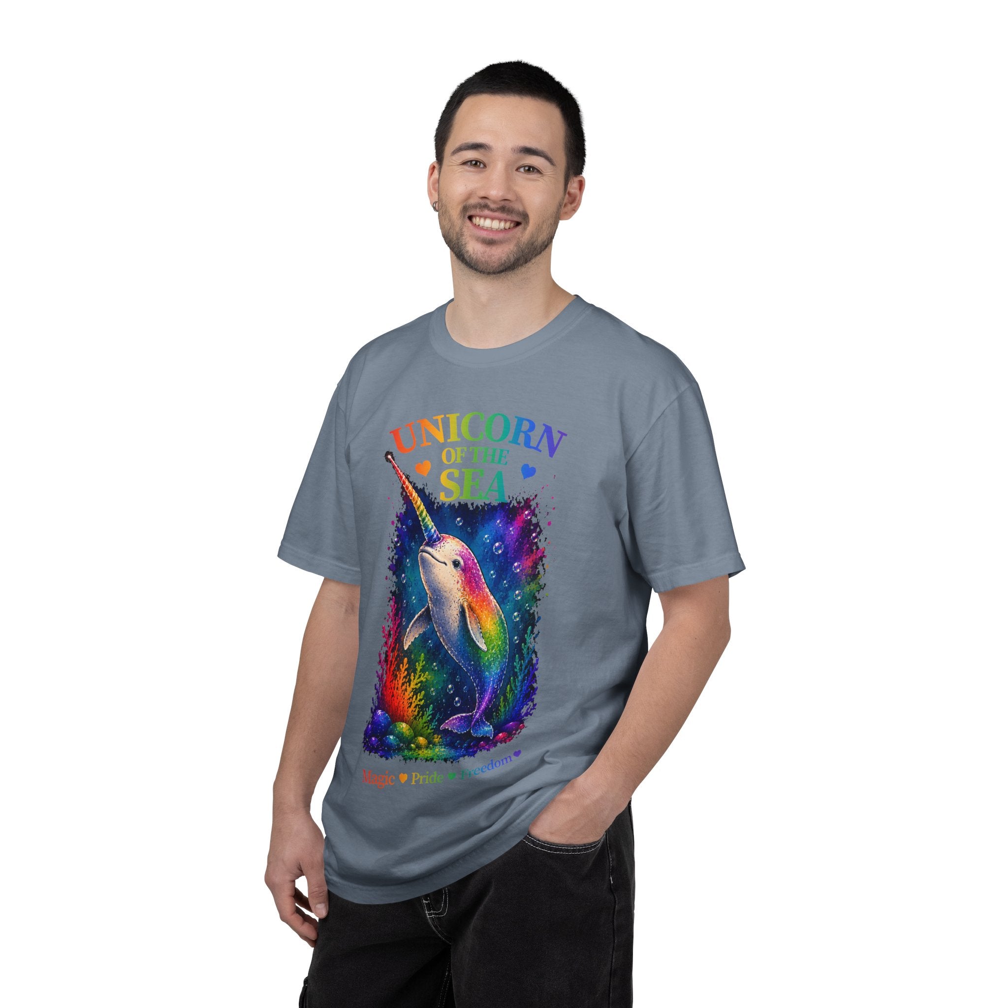 Copy of Go With Your Pride Jellyfish T-Shirt — Rainbow LGBTQ+ Pride Tee