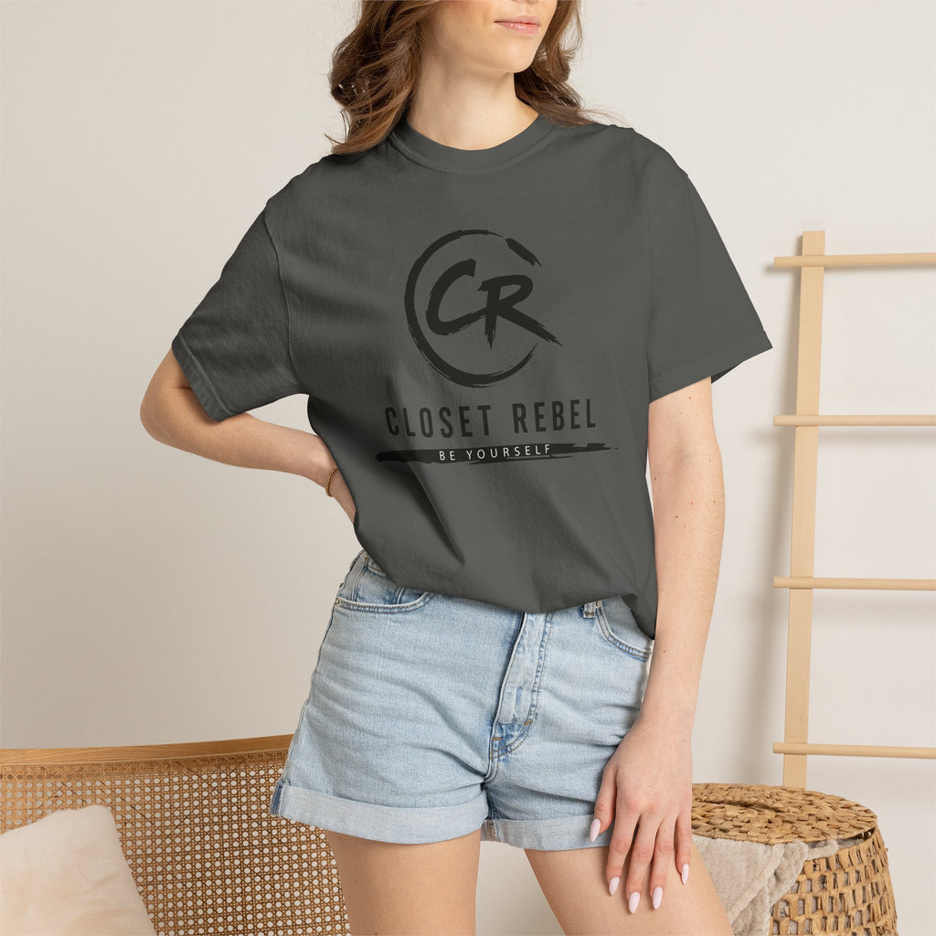 Closet Rebel Logo T-Shirt — Minimal Vintage Streetwear Tee