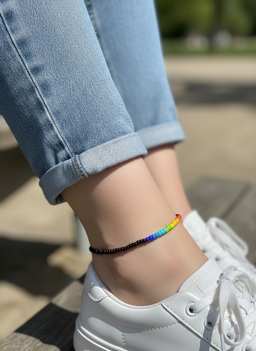 Rainbow Anklet
